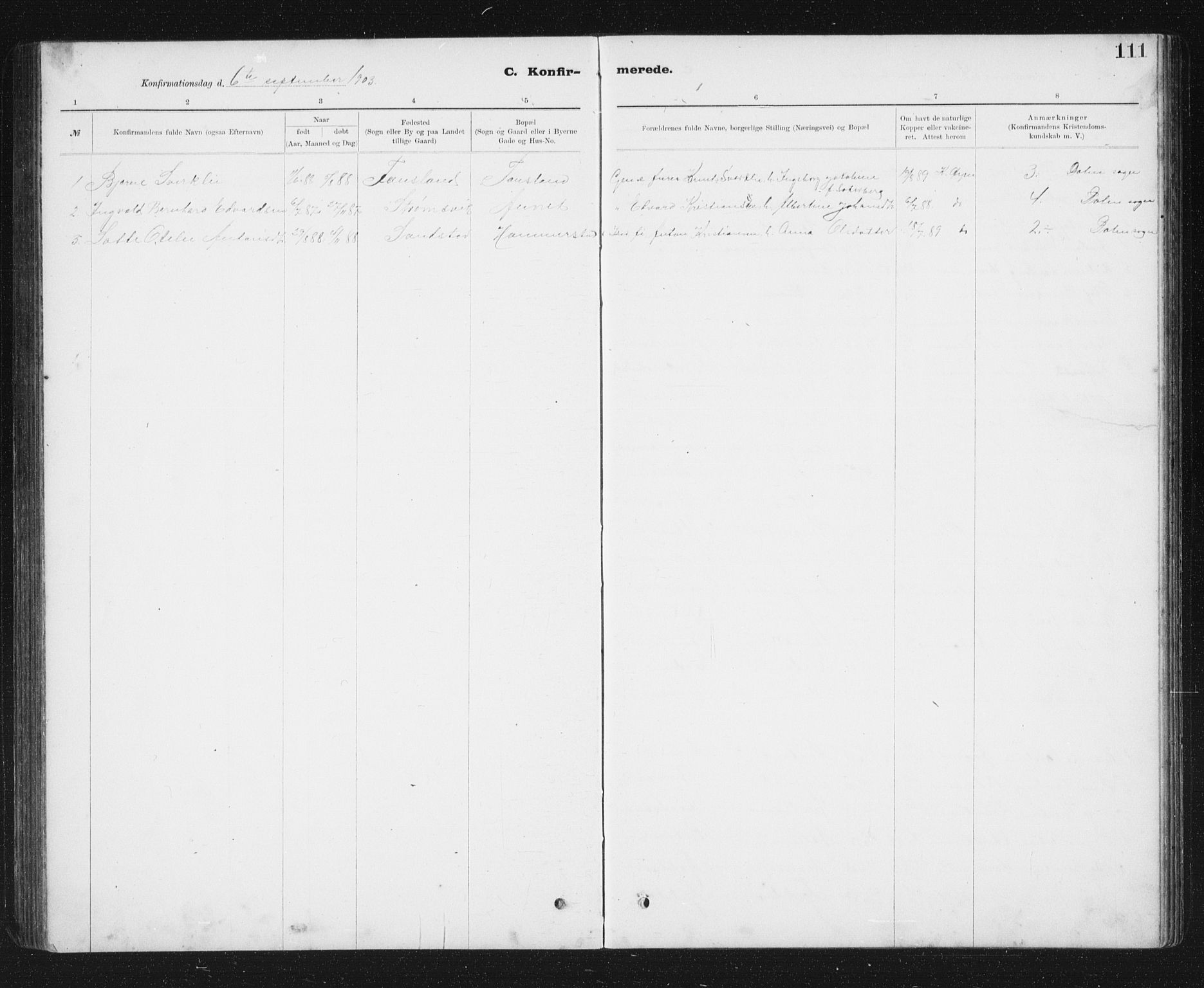 Ministerialprotokoller, klokkerbøker og fødselsregistre - Sør-Trøndelag, SAT/A-1456/637/L0563: Klokkerbok nr. 637C04, 1899-1940, s. 111