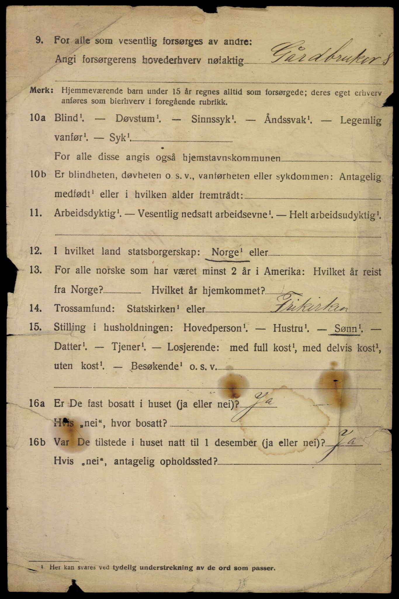 SAK, Folketelling 1920 for 1011 Randesund herred, 1920, s. 1739