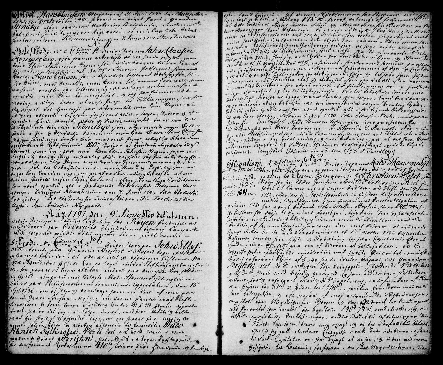 Lier, Røyken og Hurum sorenskriveri, AV/SAKO-A-89/G/Ga/Gaa/L0005: Pantebok nr. V, 1788-1801, s. 415