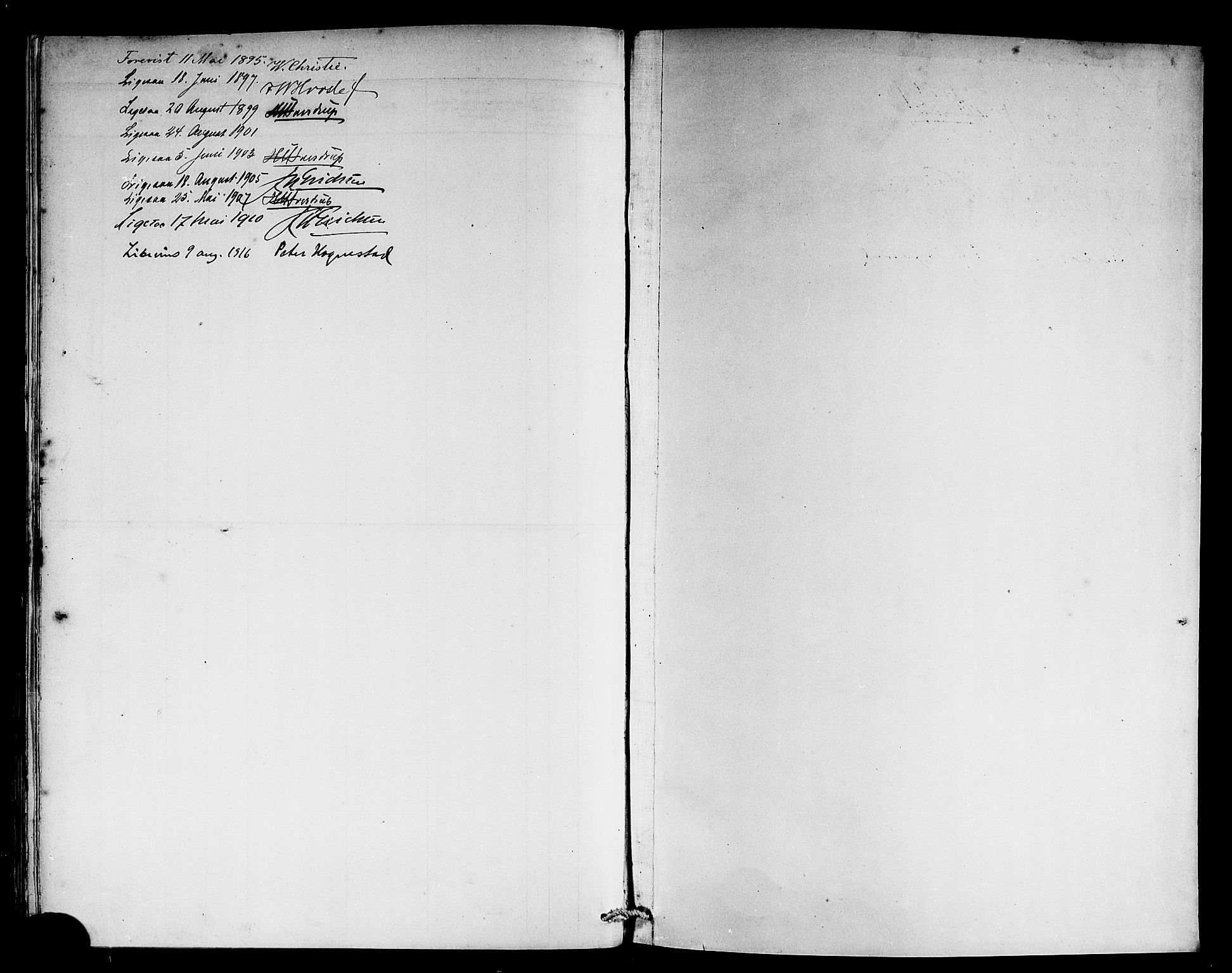 Vik sokneprestembete, AV/SAB-A-81501/H/Hab/Habb/L0003: Klokkerbok nr. B 3, 1894-1912, s. 84