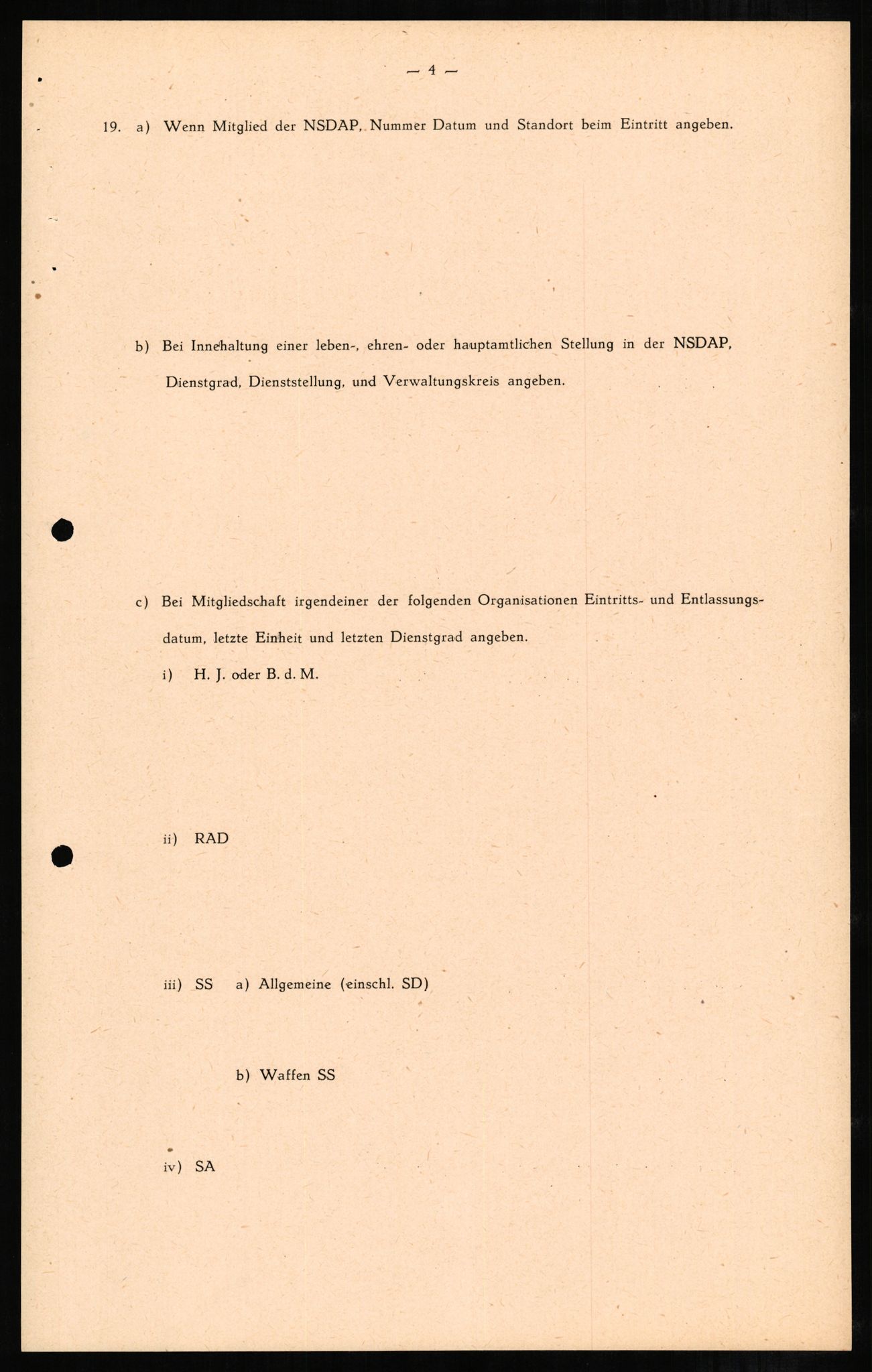 Forsvaret, Forsvarets overkommando II, AV/RA-RAFA-3915/D/Db/L0002: CI Questionaires. Tyske okkupasjonsstyrker i Norge. Tyskere., 1945-1946, s. 108