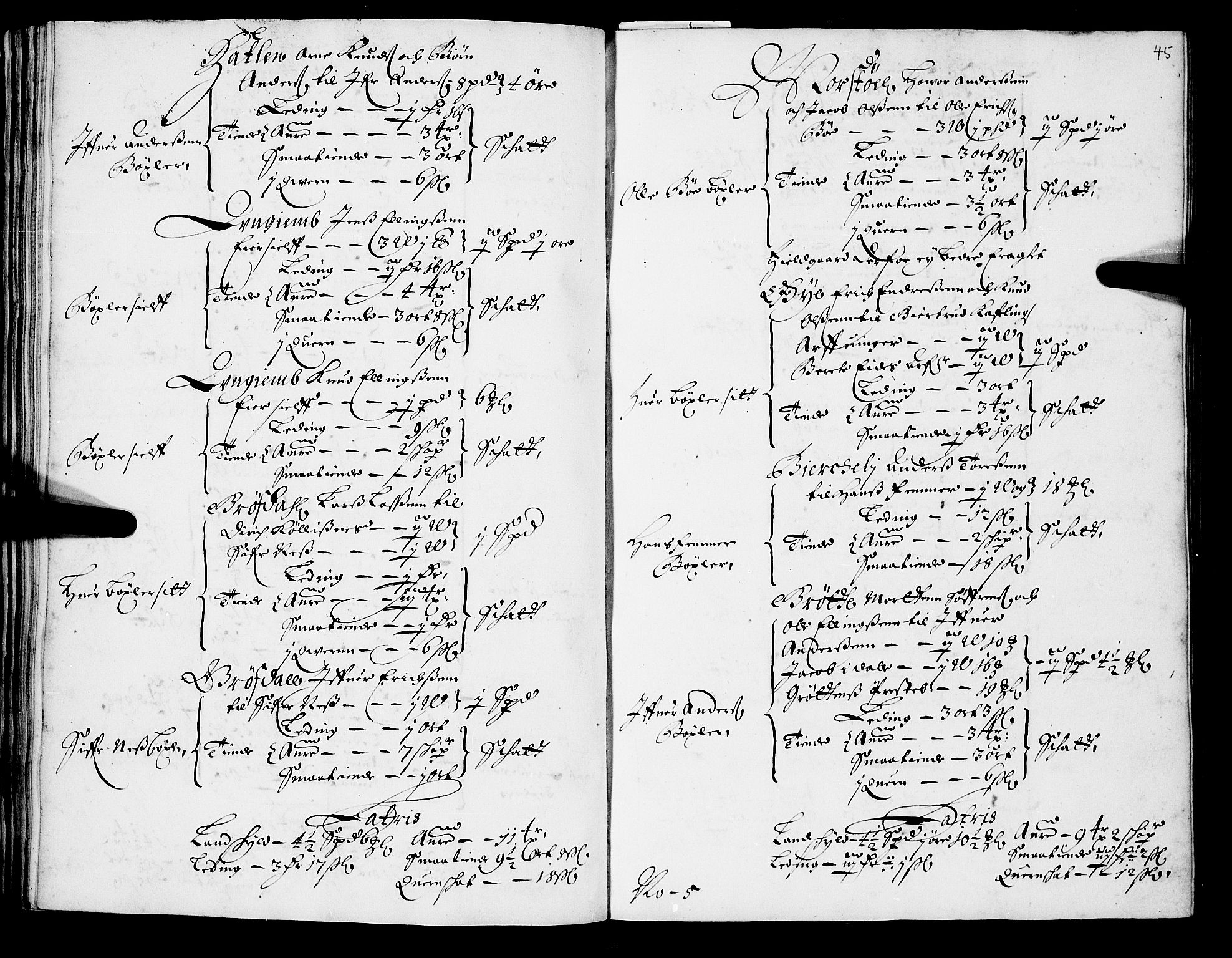 Rentekammeret inntil 1814, Realistisk ordnet avdeling, AV/RA-EA-4070/N/Nb/Nba/L0048: Romsdal fogderi, 1669, s. 44b-45a