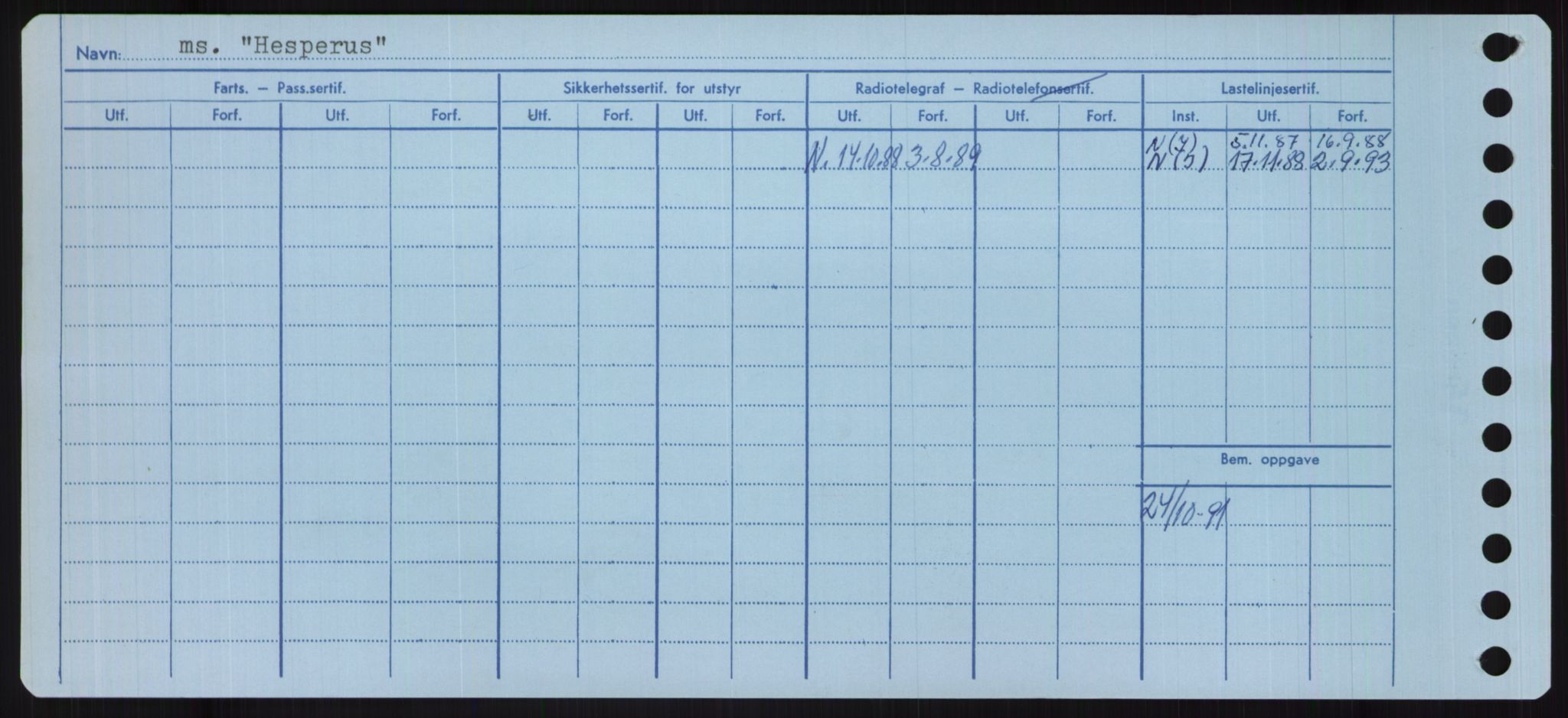 Sjøfartsdirektoratet med forløpere, Skipsmålingen, RA/S-1627/H/Ha/L0002/0002: Fartøy, Eik-Hill / Fartøy, G-Hill, s. 890