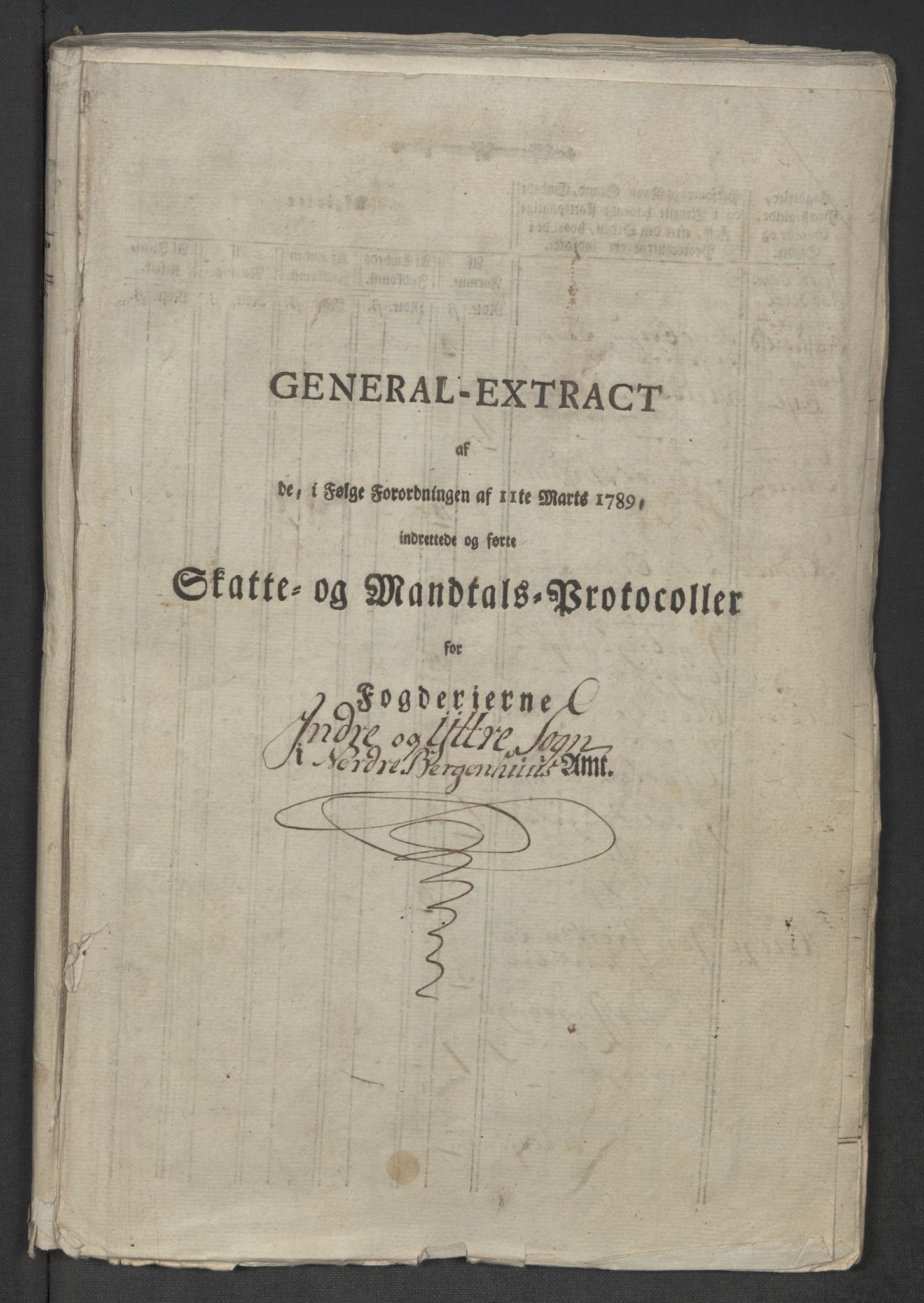 Rentekammeret inntil 1814, Reviderte regnskaper, Mindre regnskaper, RA/EA-4068/Rf/Rfe/L0056:  Ytre og Indre Sogn fogderi, 1789, s. 75
