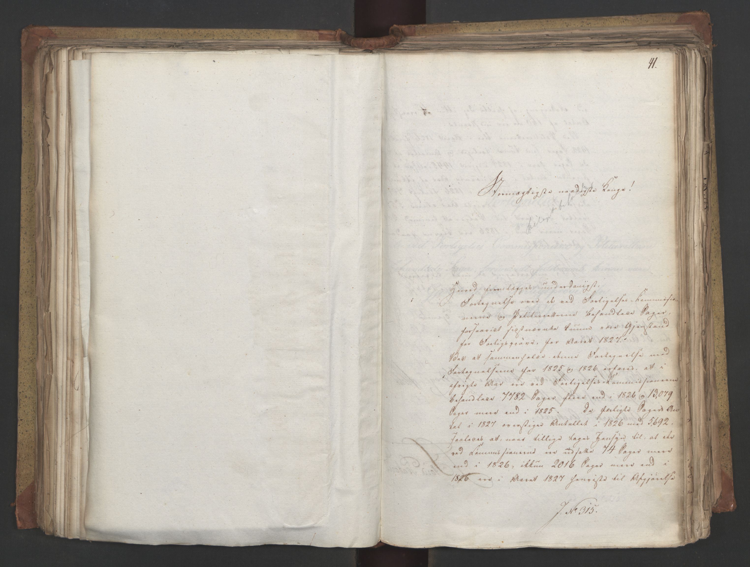 Statsrådsavdelingen i Stockholm, AV/RA-S-1003/D/Da/L0055: Regjeringsinnstillinger nr. 231-435, 1828, s. 289