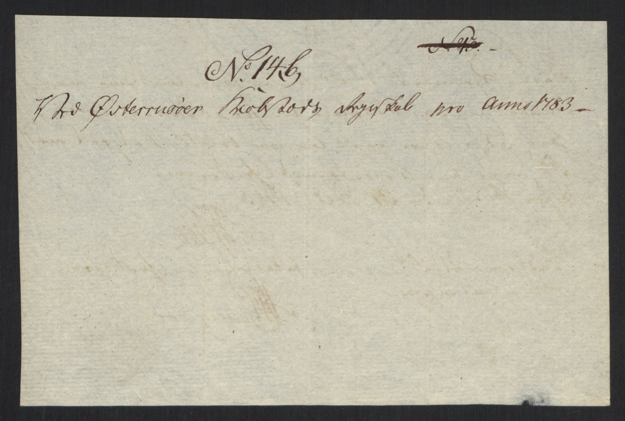 Danske Kanselli 1800-1814, AV/RA-EA-3024/K/Kk/Kka/Kkac/L0233: Kjøpstadregnskap Øster Risør, 1772-1790, s. 162