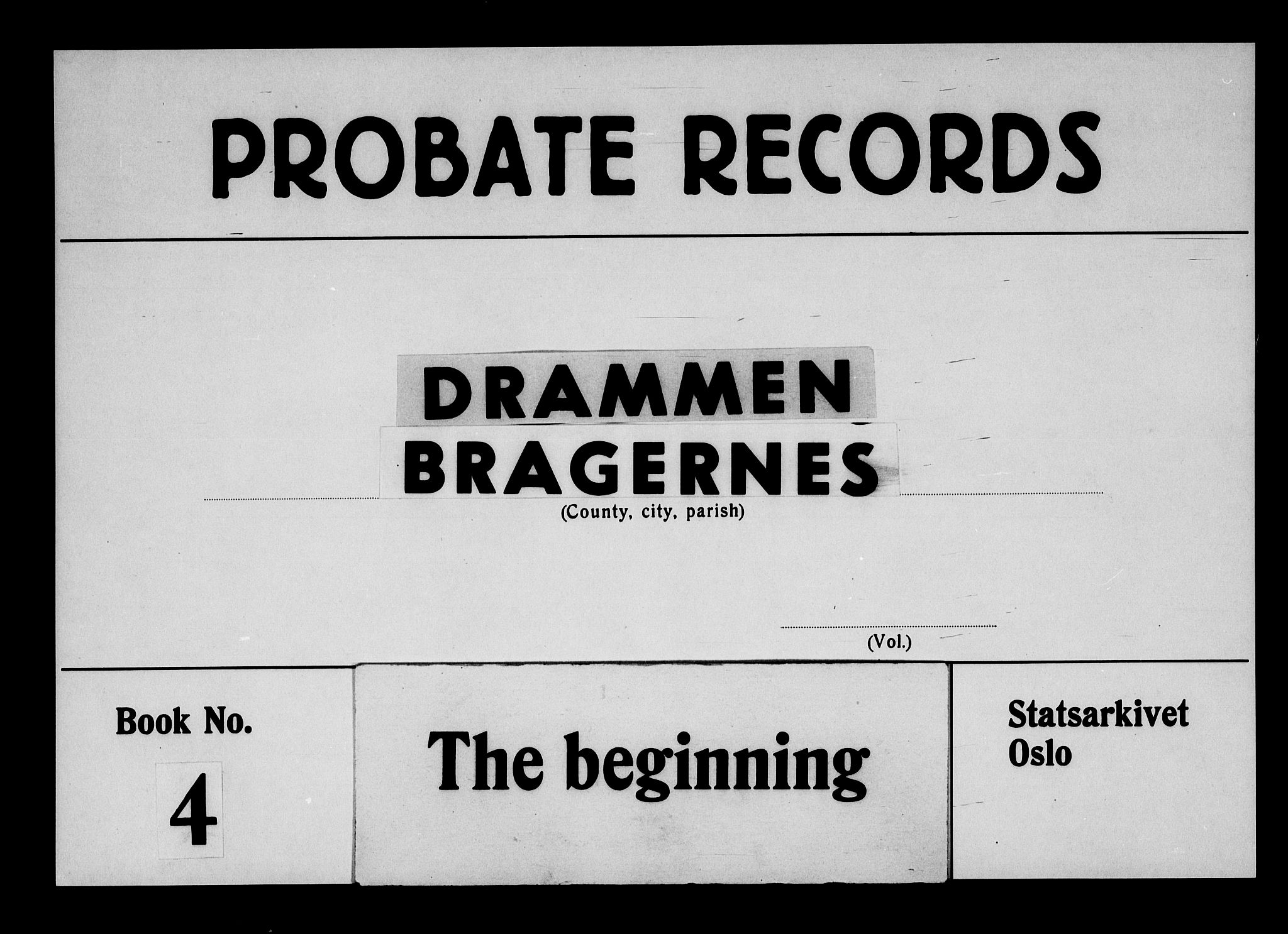 Drammen byfogd, AV/SAKO-A-222/H/Hb/Hba/L0004: Skifteprotokoll - Bragernes., 1746-1761