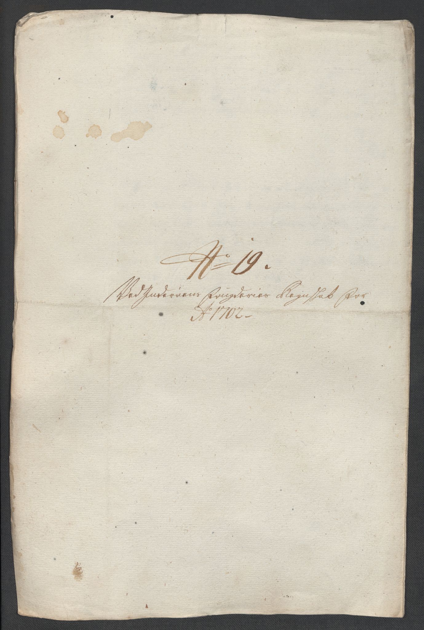 Rentekammeret inntil 1814, Reviderte regnskaper, Fogderegnskap, AV/RA-EA-4092/R63/L4312: Fogderegnskap Inderøy, 1701-1702, s. 425