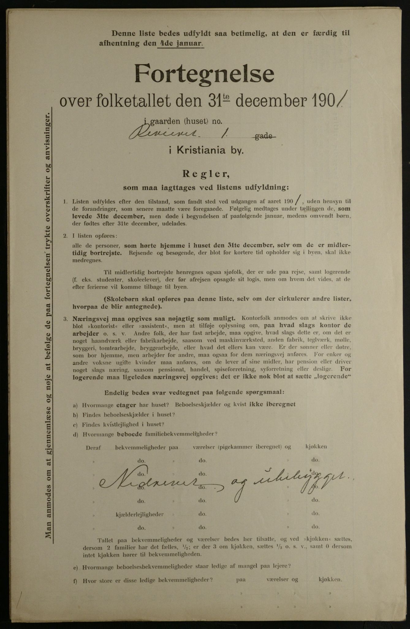 OBA, Kommunal folketelling 31.12.1901 for Kristiania kjøpstad, 1901, s. 12703