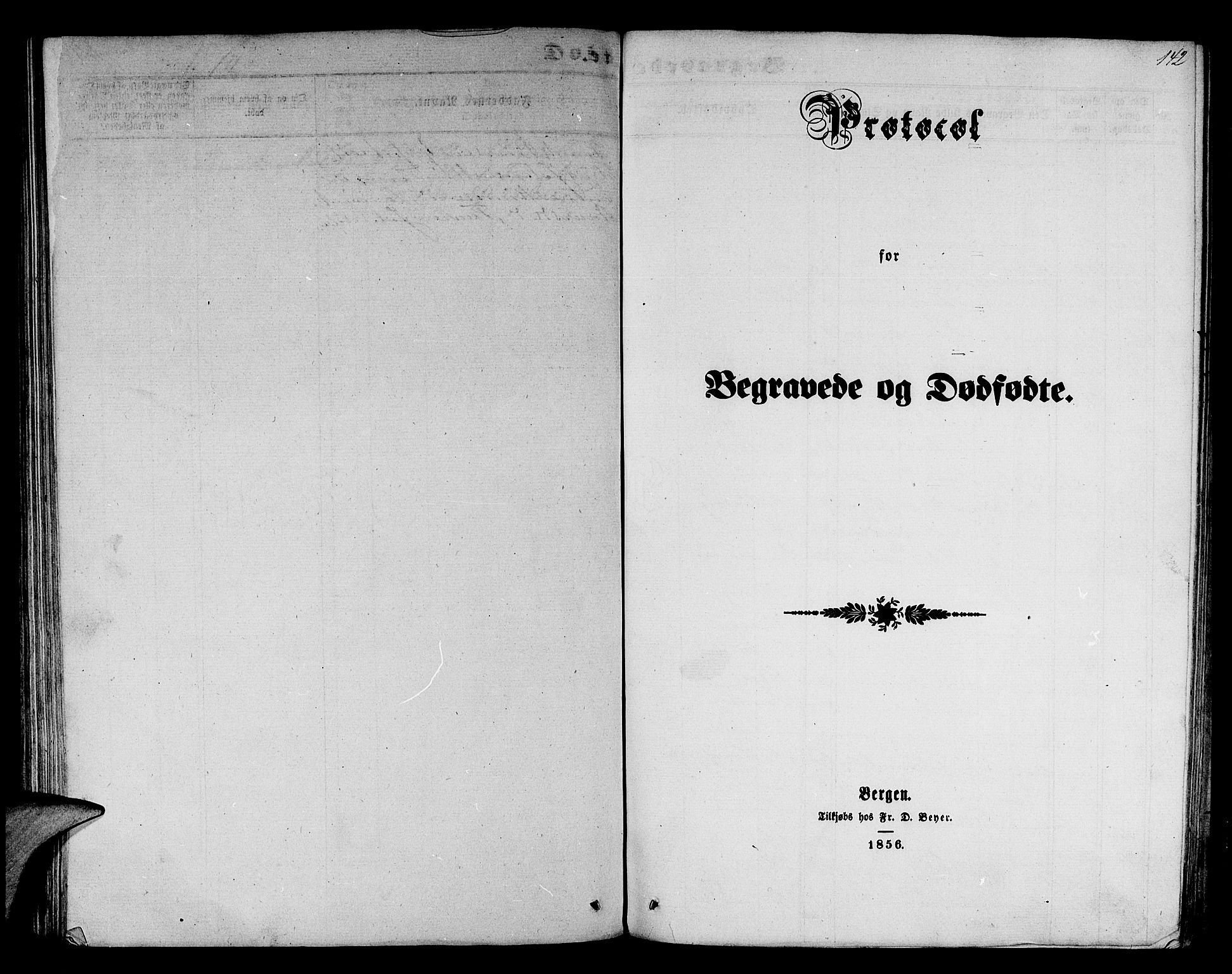 Avaldsnes sokneprestkontor, AV/SAST-A -101851/H/Ha/Hab/L0003: Klokkerbok nr. B 3, 1857-1871, s. 142