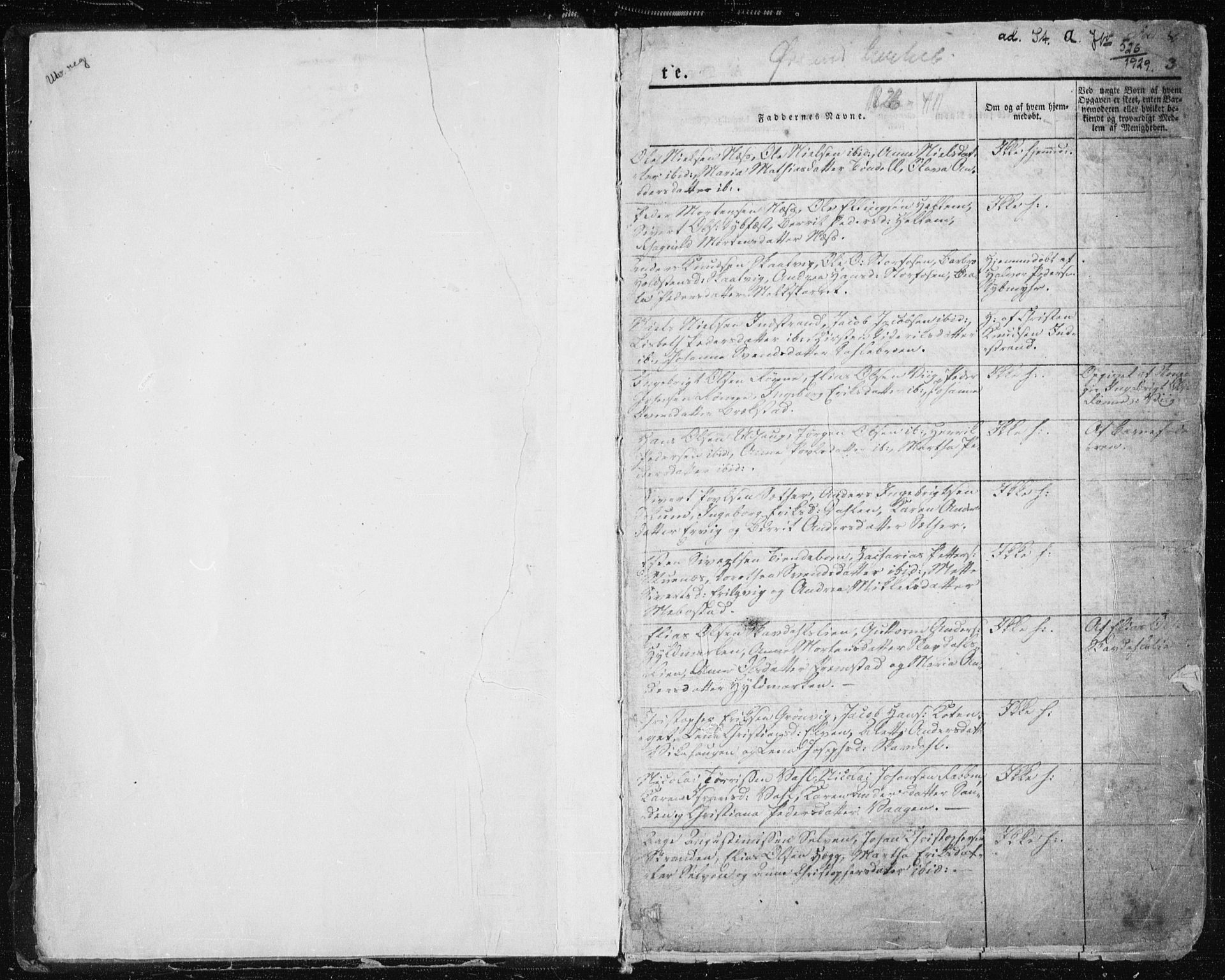 Ministerialprotokoller, klokkerbøker og fødselsregistre - Sør-Trøndelag, AV/SAT-A-1456/659/L0735: Ministerialbok nr. 659A05, 1826-1841, s. 3