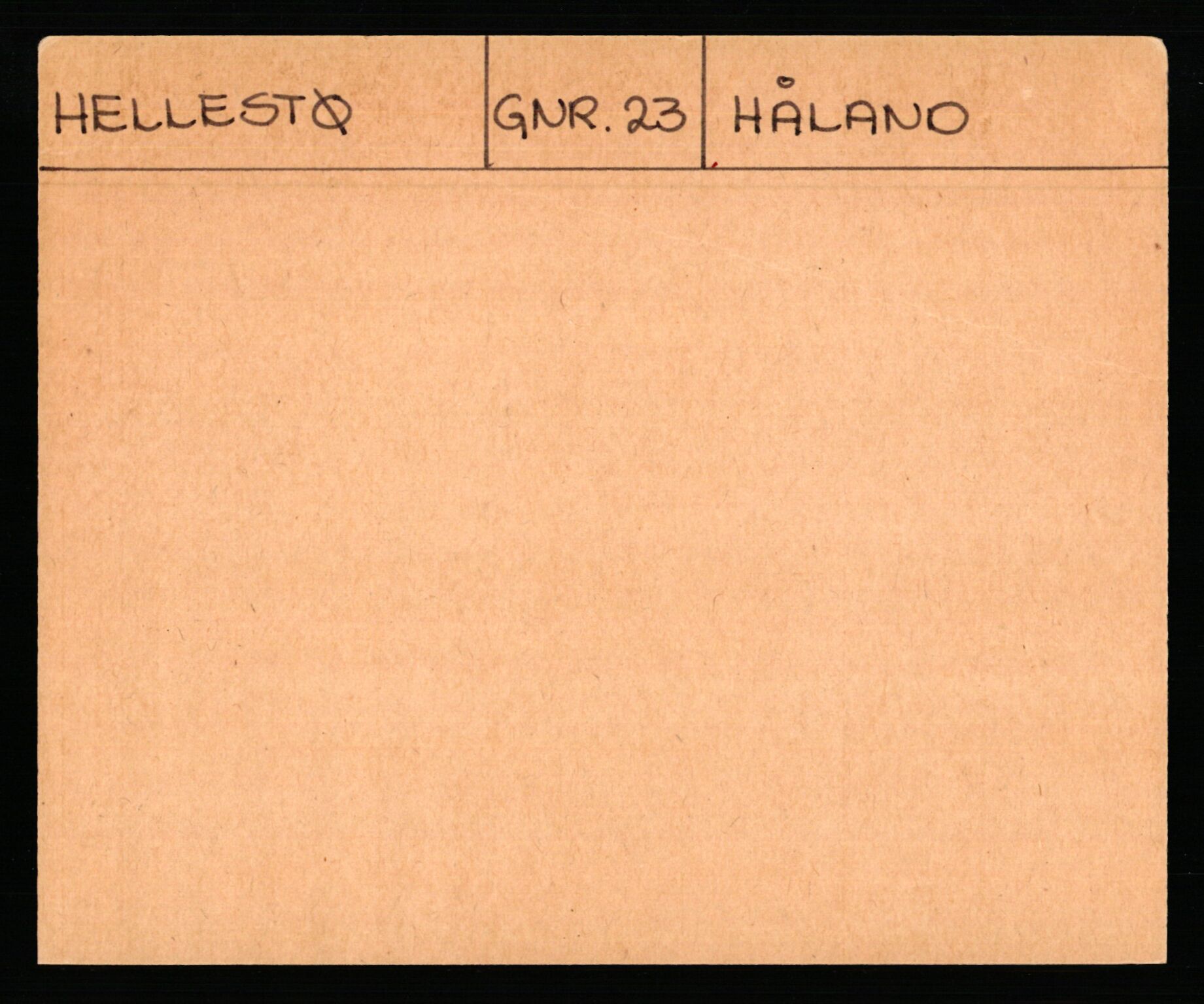 Statsarkivet i Stavanger, AV/SAST-A-101971/03/Y/Yk/L0017: Registerkort sortert etter gårdsnavn: Hellestø - Hillevåg, 1750-1930, s. 1