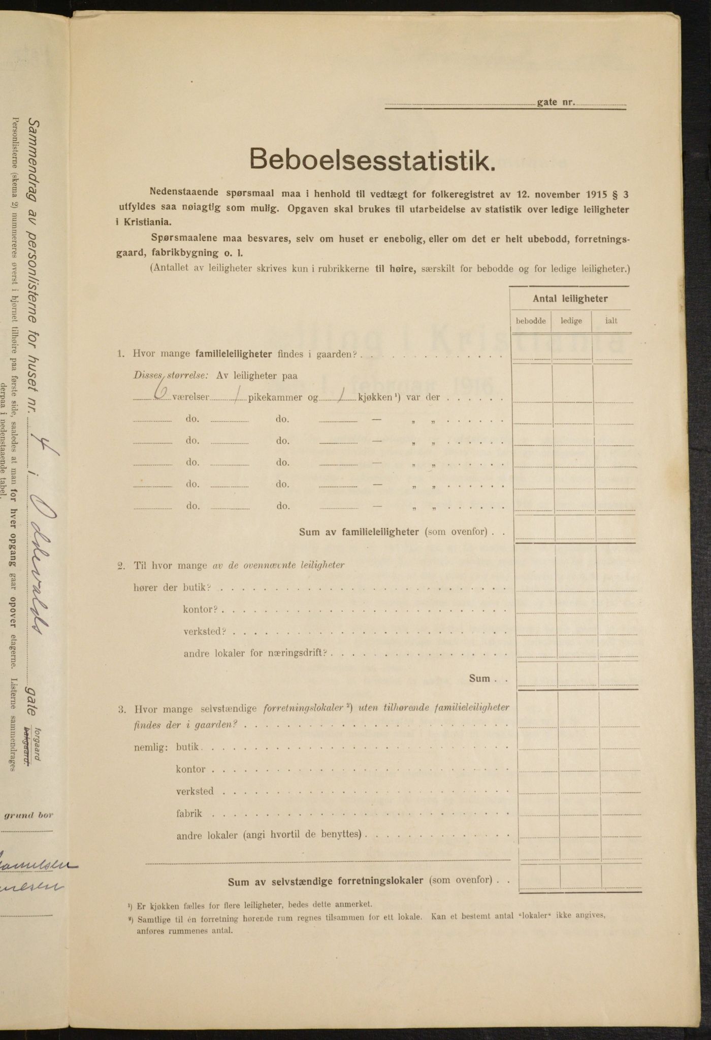 OBA, Kommunal folketelling 1.2.1916 for Kristiania, 1916, s. 76241