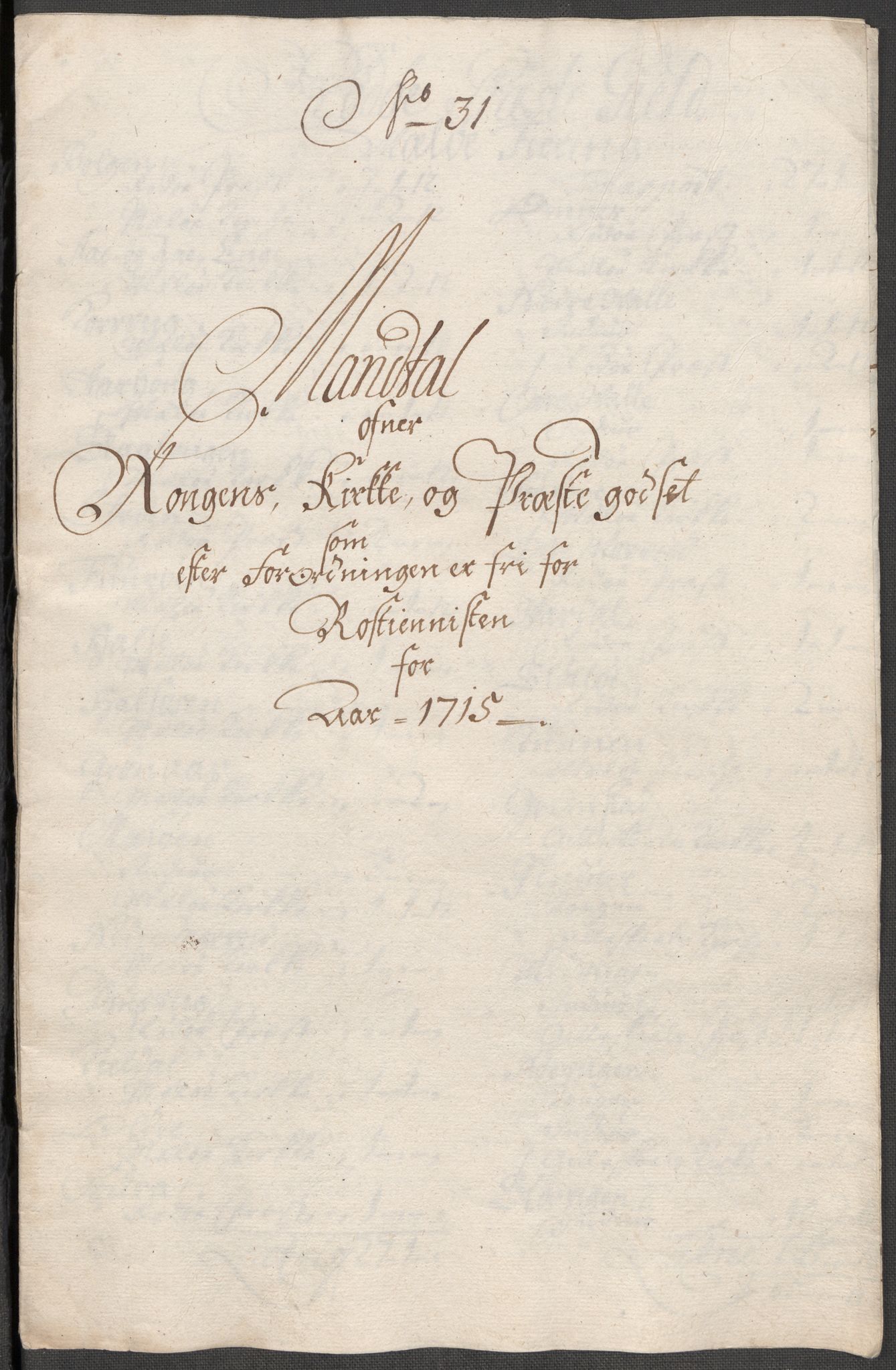 Rentekammeret inntil 1814, Reviderte regnskaper, Fogderegnskap, RA/EA-4092/R65/L4513: Fogderegnskap Helgeland, 1714-1715, s. 647