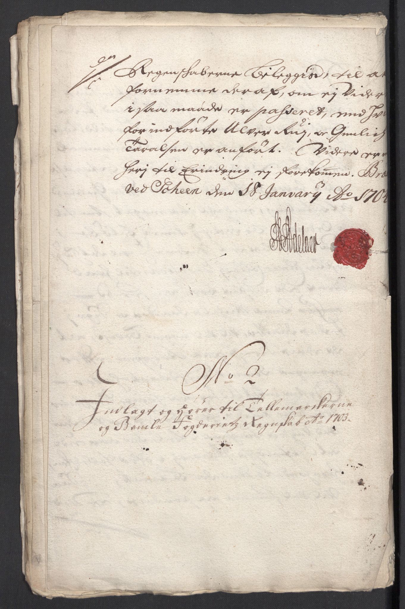 Rentekammeret inntil 1814, Reviderte regnskaper, Fogderegnskap, AV/RA-EA-4092/R36/L2108: Fogderegnskap Øvre og Nedre Telemark og Bamble, 1703, s. 76