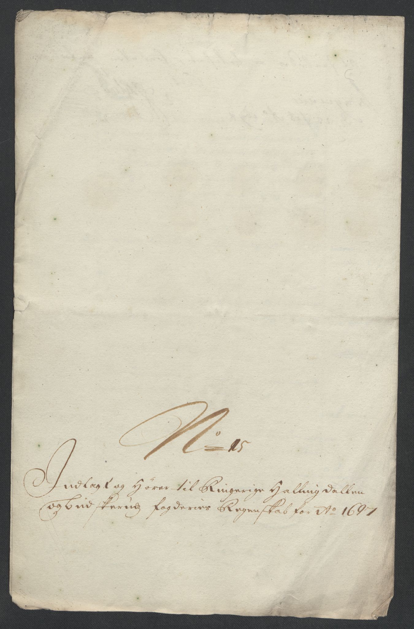 Rentekammeret inntil 1814, Reviderte regnskaper, Fogderegnskap, RA/EA-4092/R22/L1454: Fogderegnskap Ringerike, Hallingdal og Buskerud, 1697, s. 342