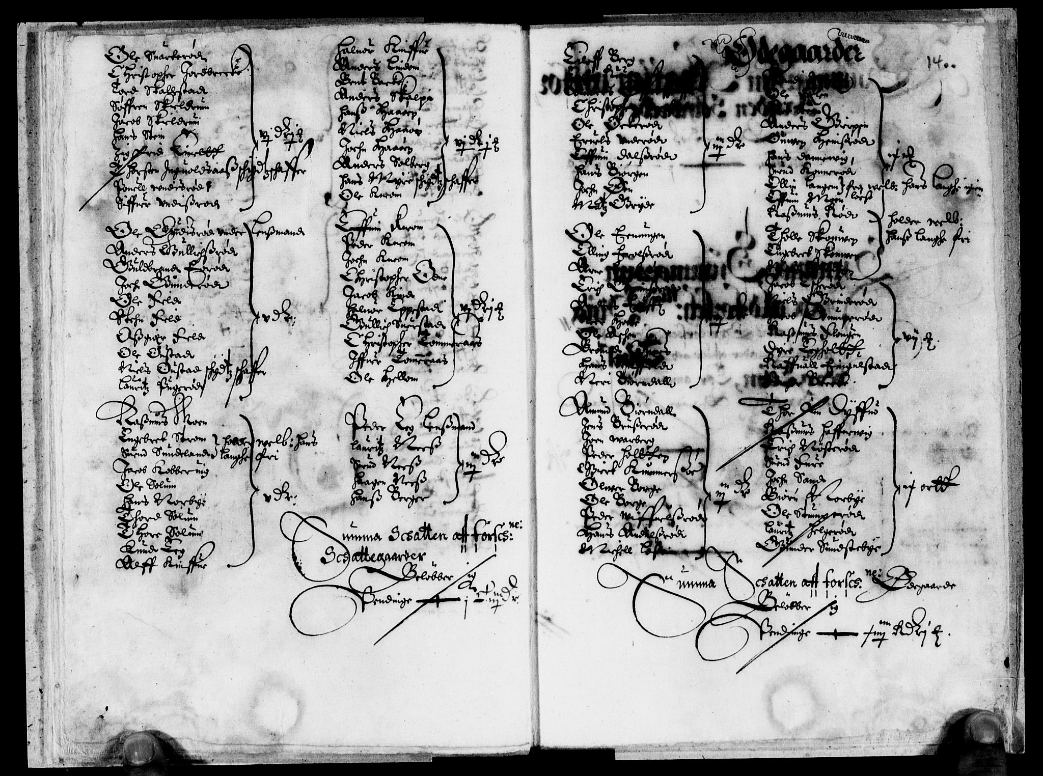 Rentekammeret inntil 1814, Reviderte regnskaper, Lensregnskaper, AV/RA-EA-5023/R/Rb/Rbo/L0025: Tønsberg len, 1643-1645