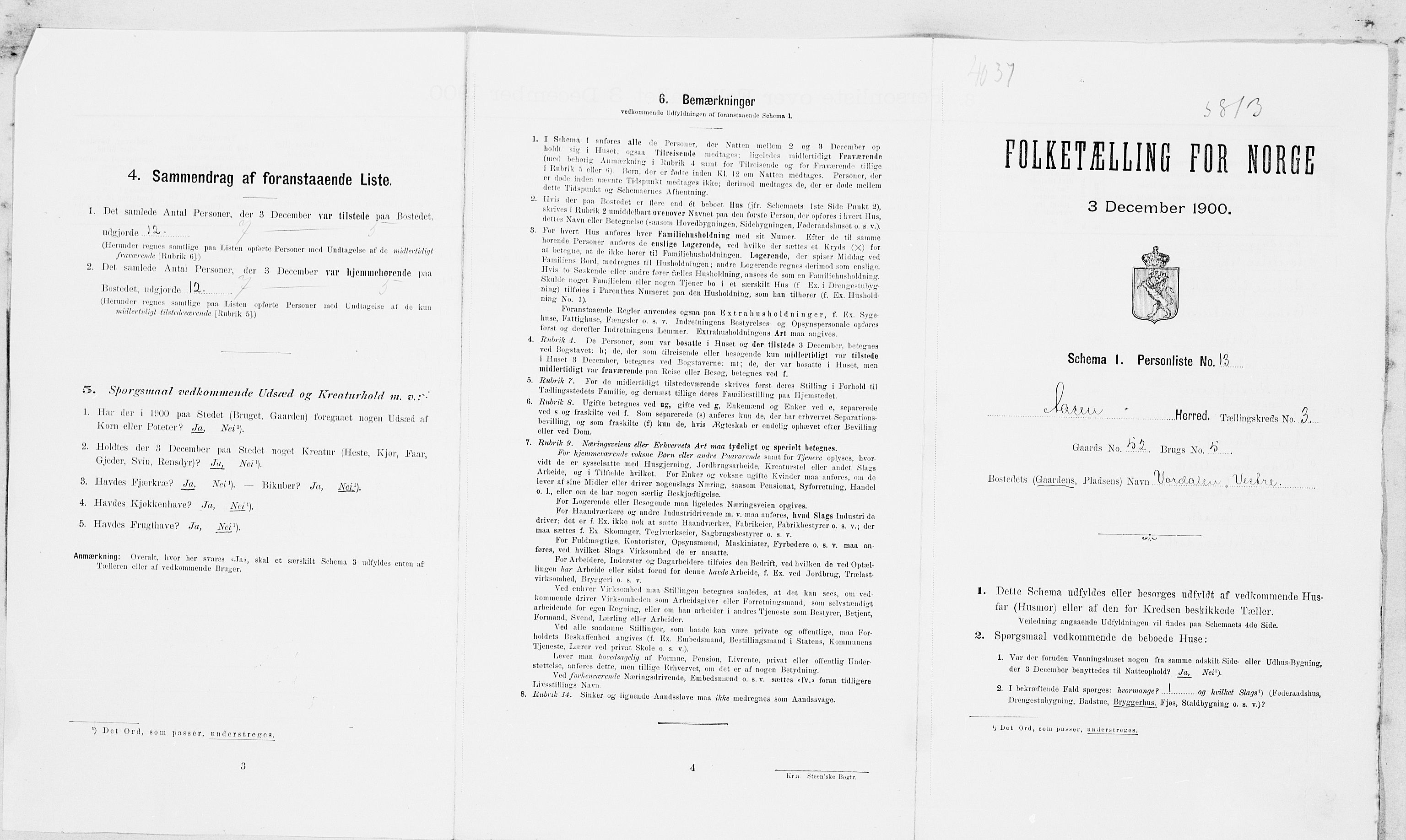 SAT, Folketelling 1900 for 1716 Åsen herred, 1900, s. 26