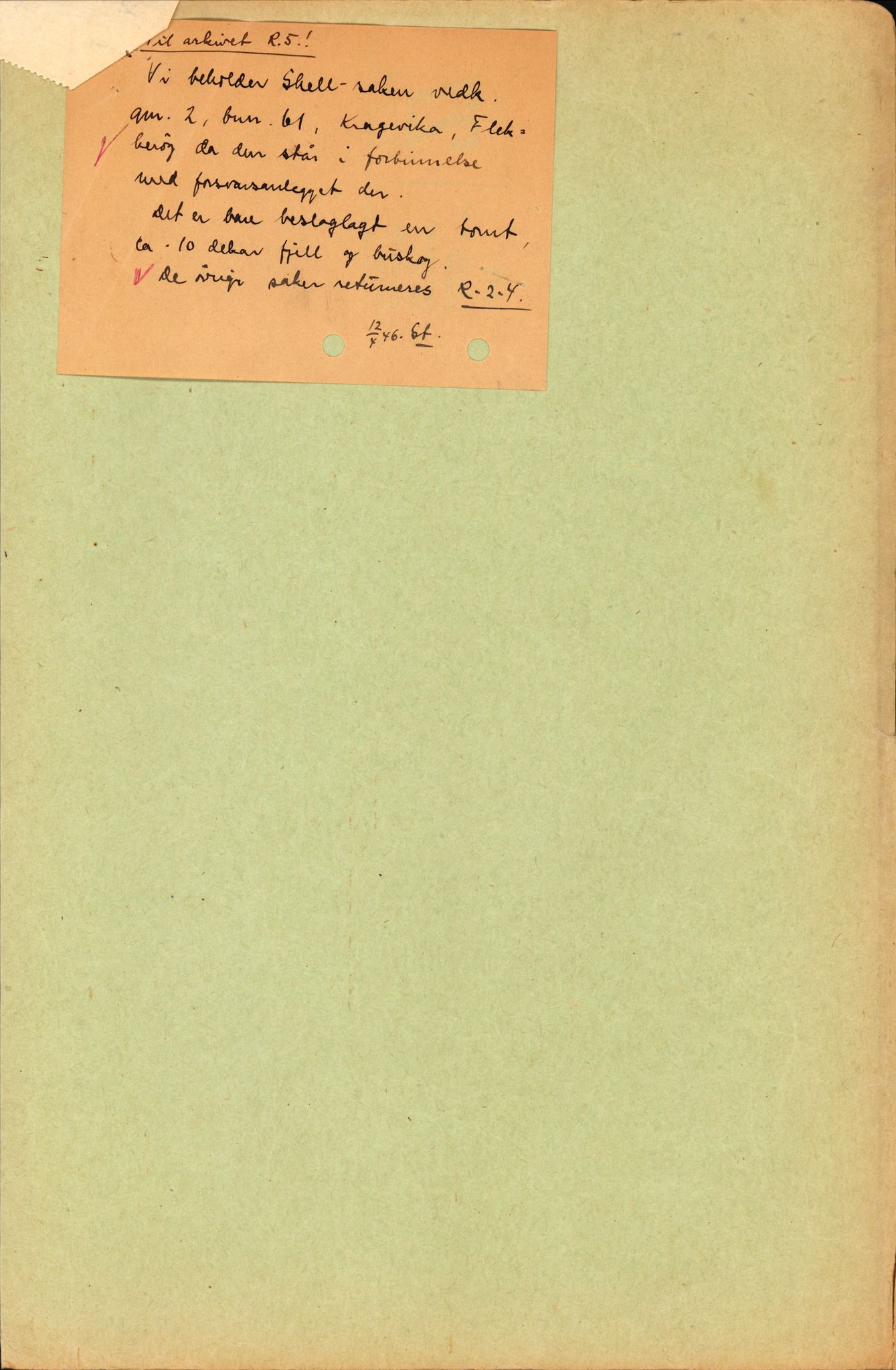 Forsvarsdepartementet, 10. kontor / Oppgjørskontoret, AV/RA-RAFA-1225/D/Da/L0062: Laksevika batteri, Kristiansand; Laksevåg ubåtbunker, Bergen, 1940-1962, s. 800