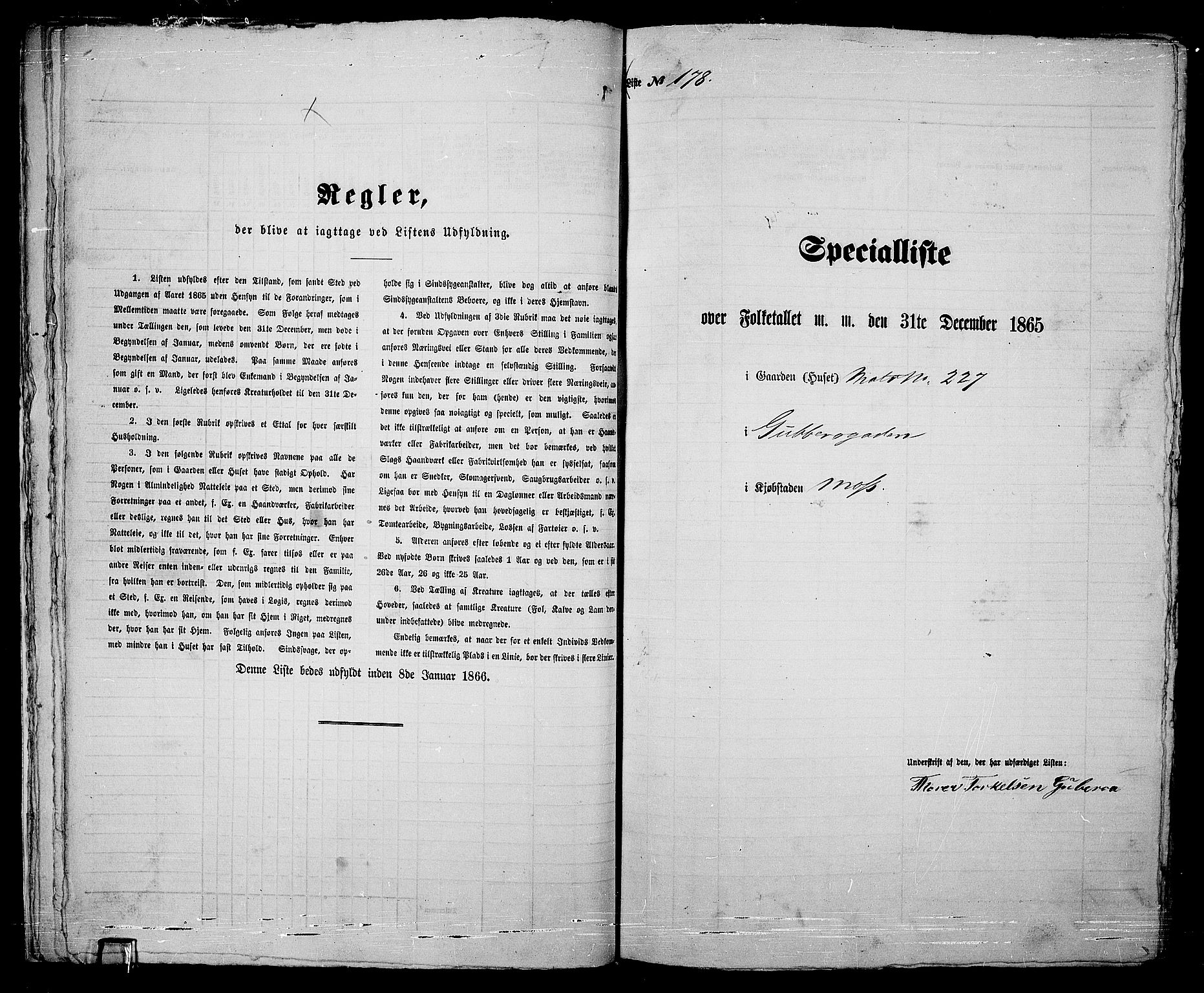 RA, Folketelling 1865 for 0104B Moss prestegjeld, Moss kjøpstad, 1865, s. 371