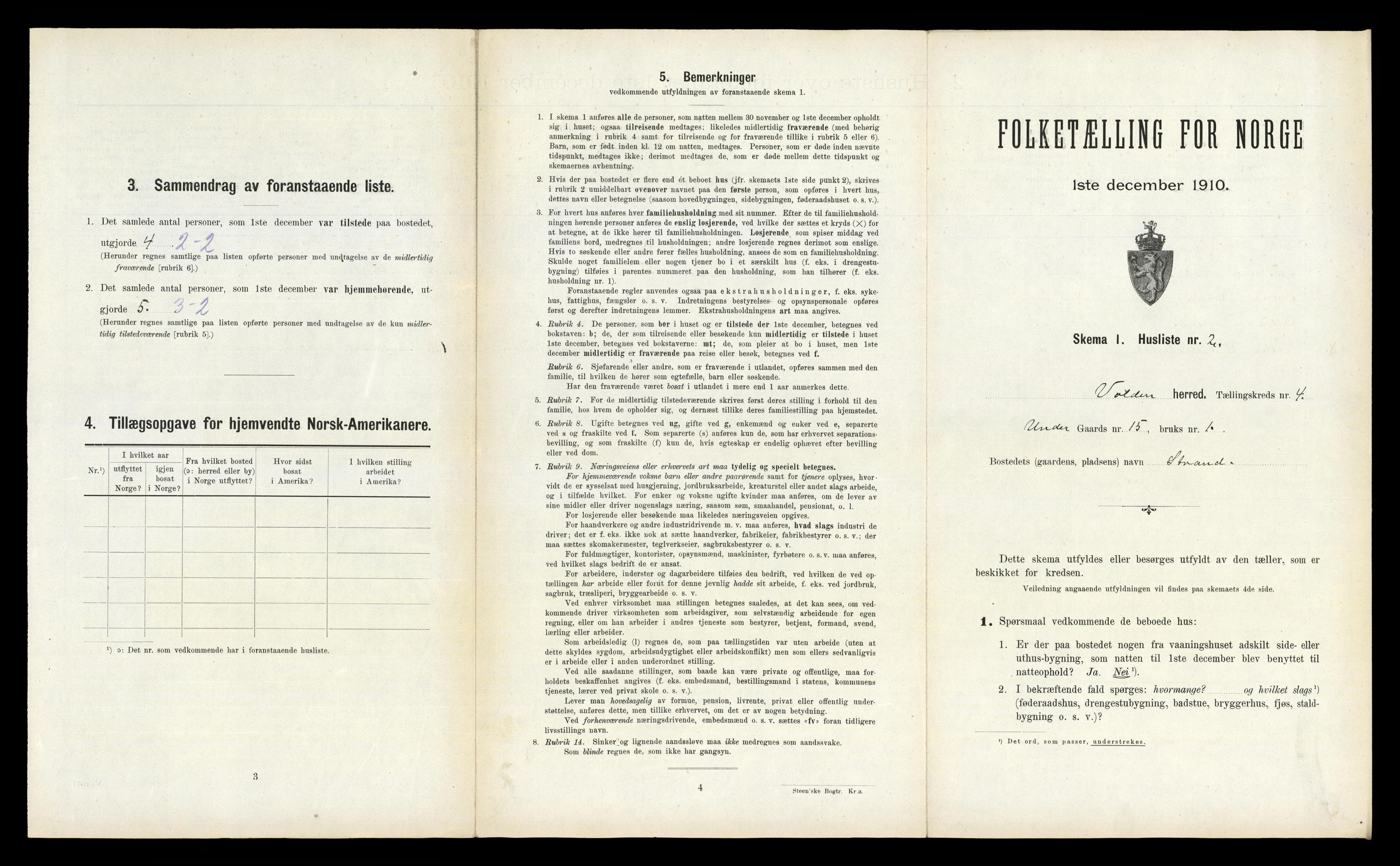 RA, Folketelling 1910 for 1519 Volda herred, 1910, s. 246