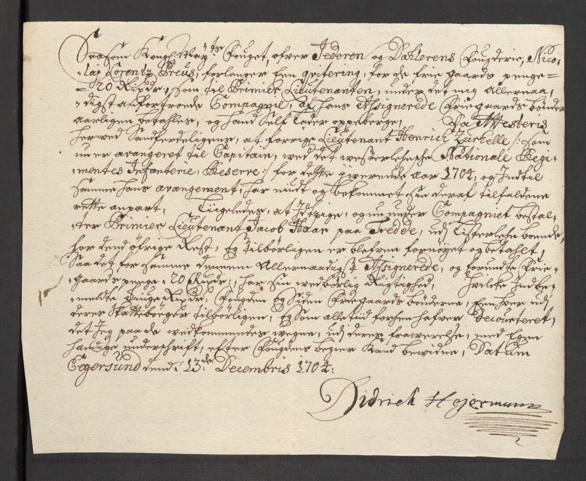 Rentekammeret inntil 1814, Reviderte regnskaper, Fogderegnskap, AV/RA-EA-4092/R46/L2732: Fogderegnskap Jæren og Dalane, 1703-1704, s. 109