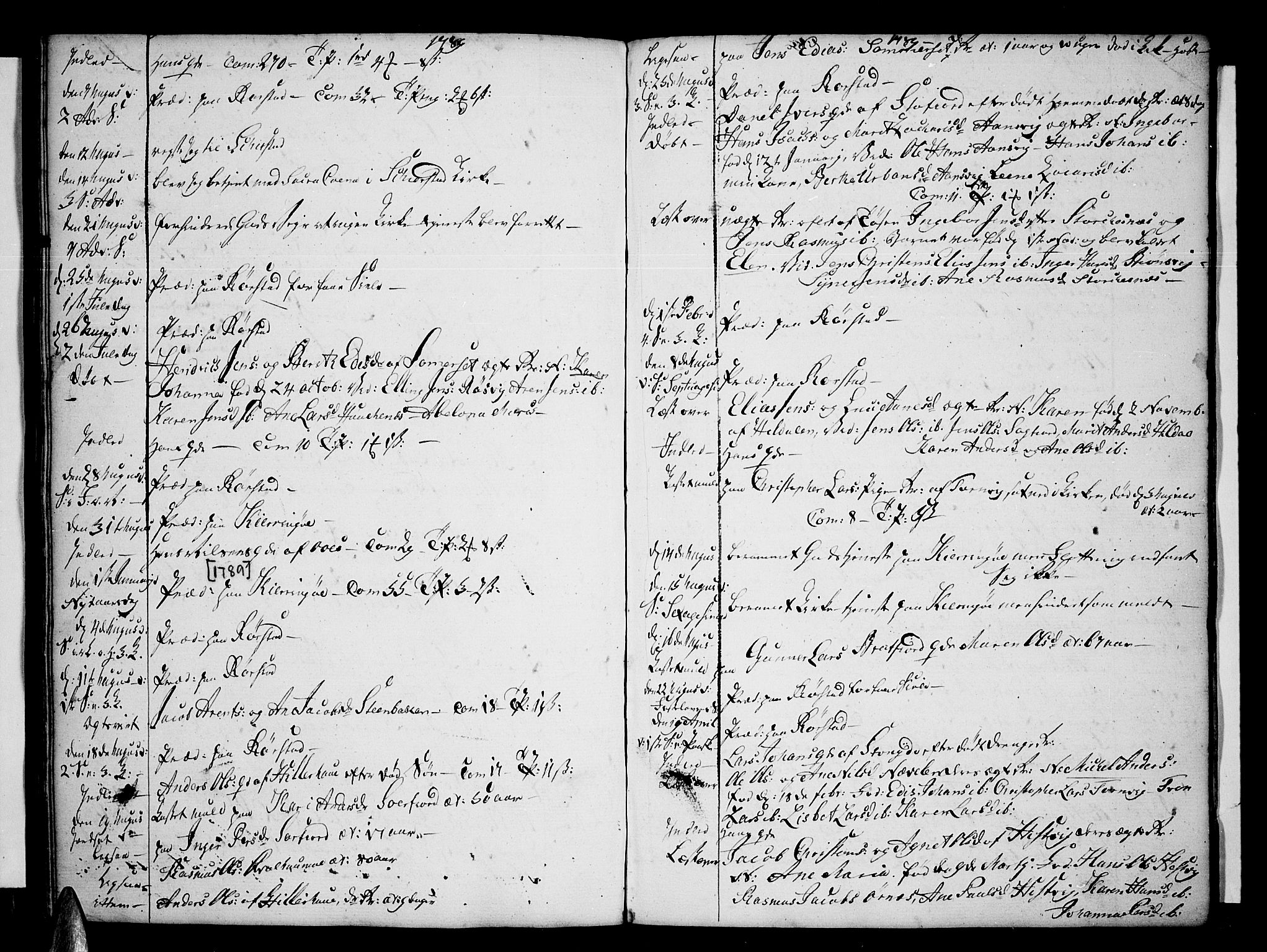 Ministerialprotokoller, klokkerbøker og fødselsregistre - Nordland, AV/SAT-A-1459/853/L0766: Ministerialbok nr. 853A05, 1745-1791
