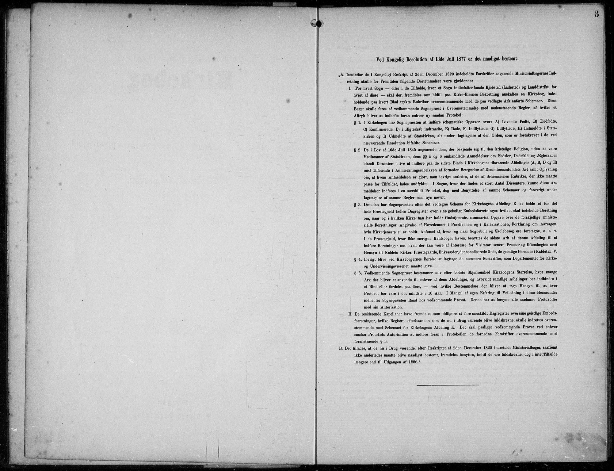 Årstad Sokneprestembete, SAB/A-79301/H/Haa/L0007: Ministerialbok nr. B 2, 1901-1914, s. 3