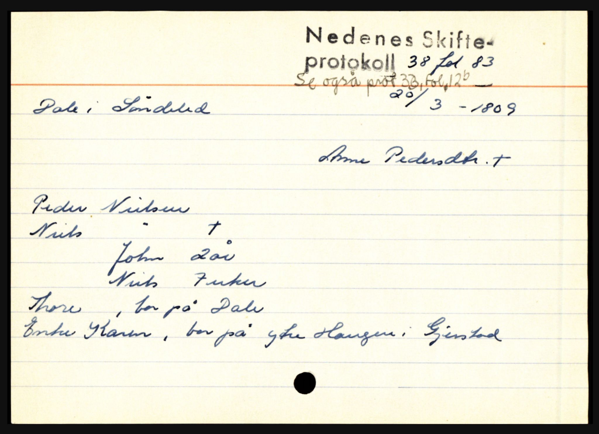 Nedenes sorenskriveri før 1824, AV/SAK-1221-0007/H, s. 5153
