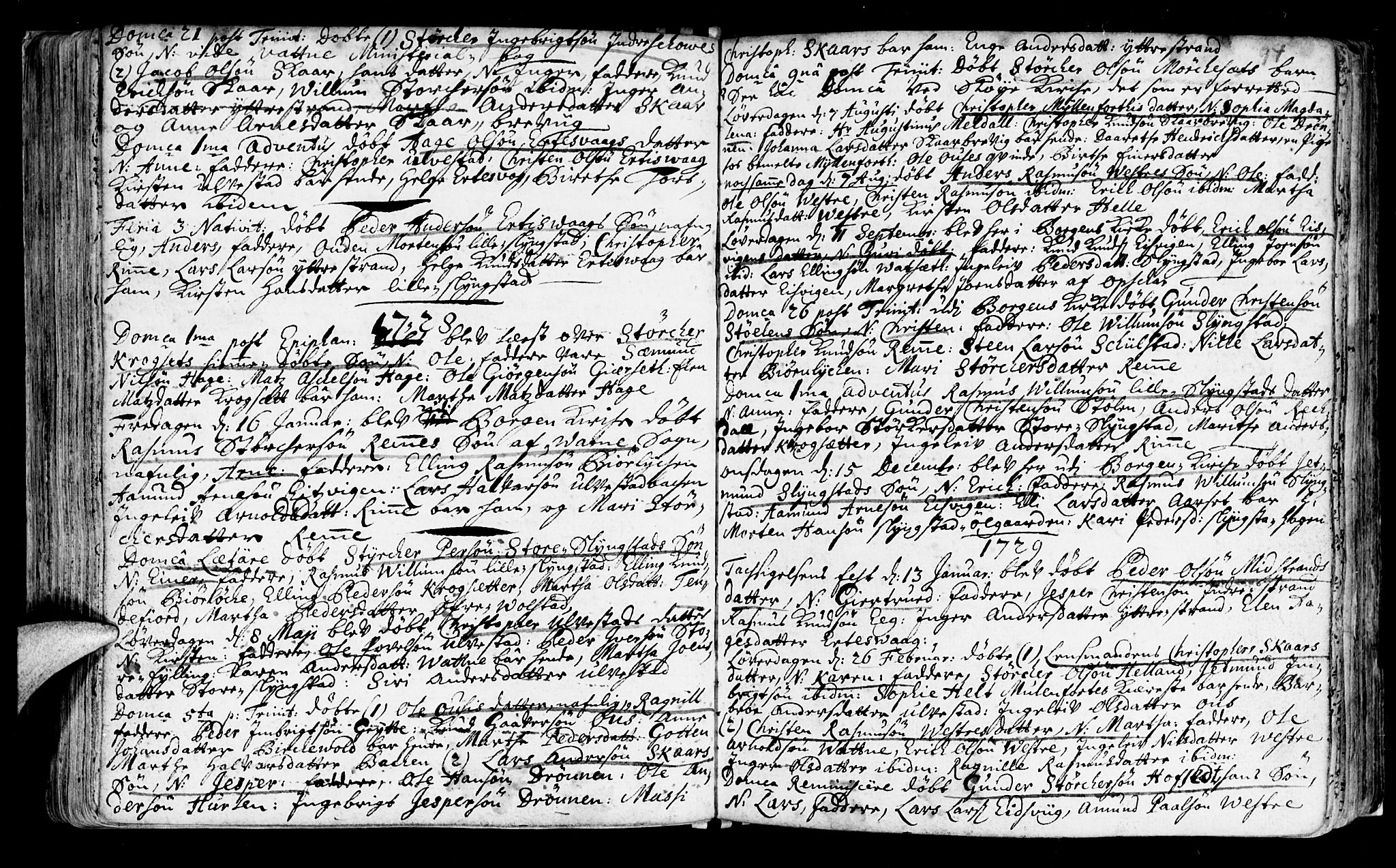 Ministerialprotokoller, klokkerbøker og fødselsregistre - Møre og Romsdal, AV/SAT-A-1454/525/L0371: Ministerialbok nr. 525A01, 1699-1777, s. 94