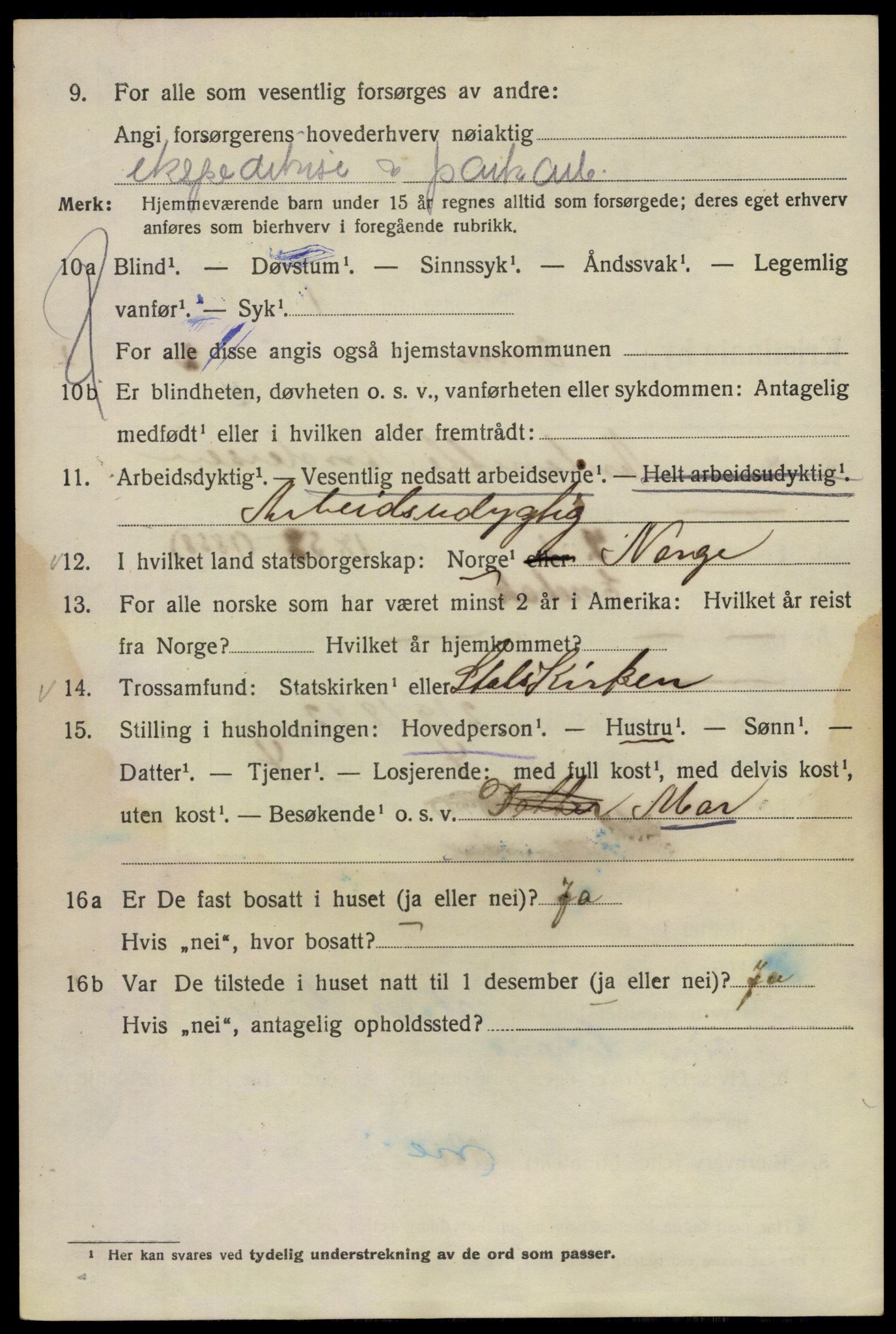 SAO, Folketelling 1920 for 0301 Kristiania kjøpstad, 1920, s. 224748