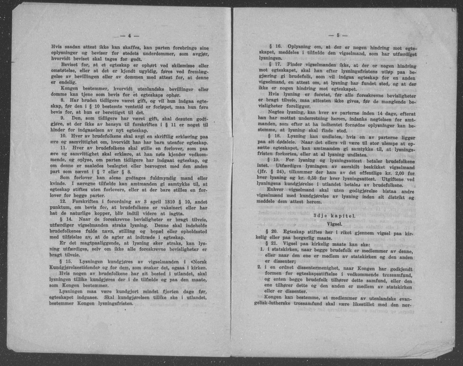 Glemmen prestekontor Kirkebøker, AV/SAO-A-10908/H/Ha/L0003: Lysningsprotokoll nr. 3, 1933-1941