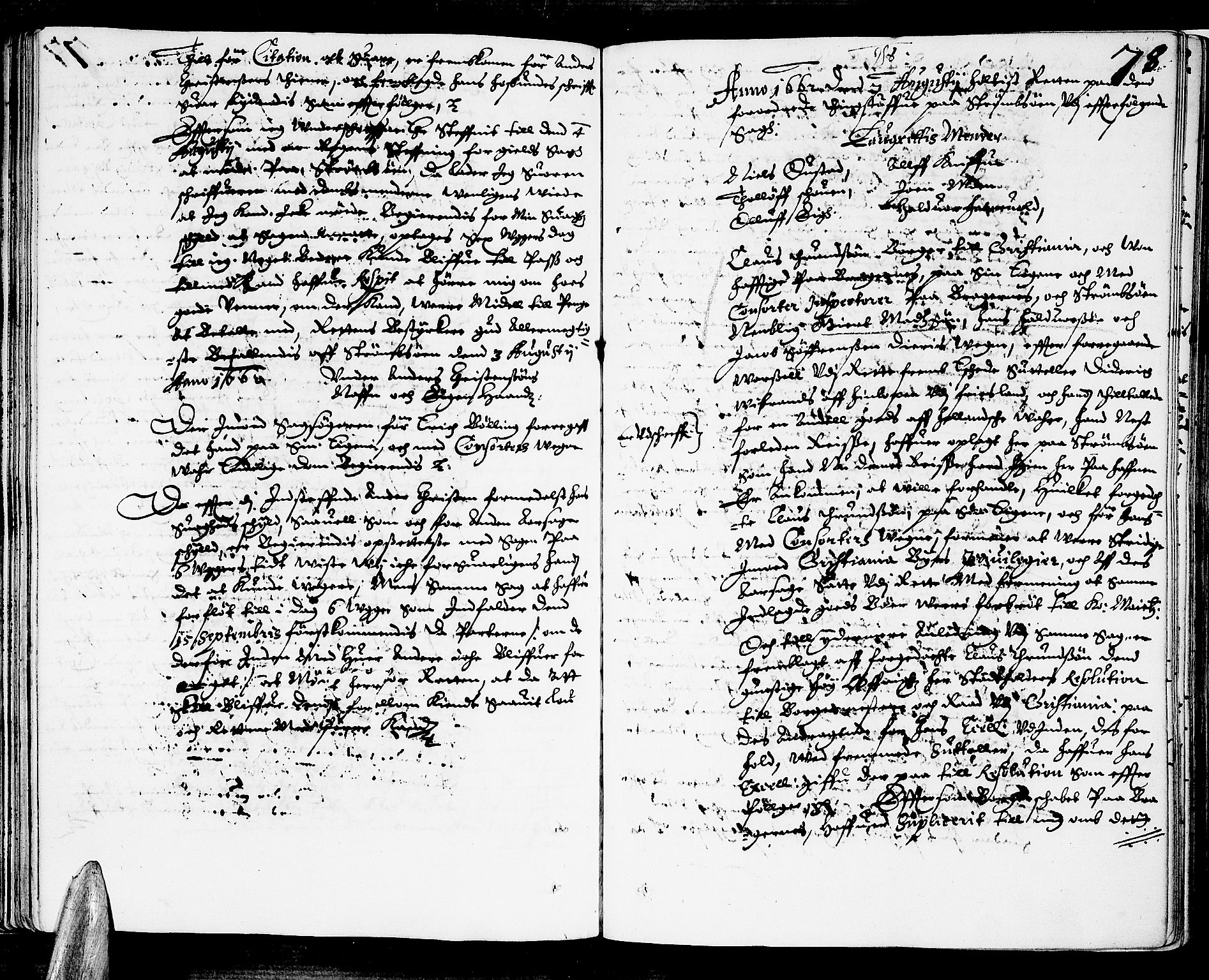Lier, Røyken og Hurum sorenskriveri, AV/SAKO-A-89/F/Fa/L0004: Tingbok, 1662, s. 78