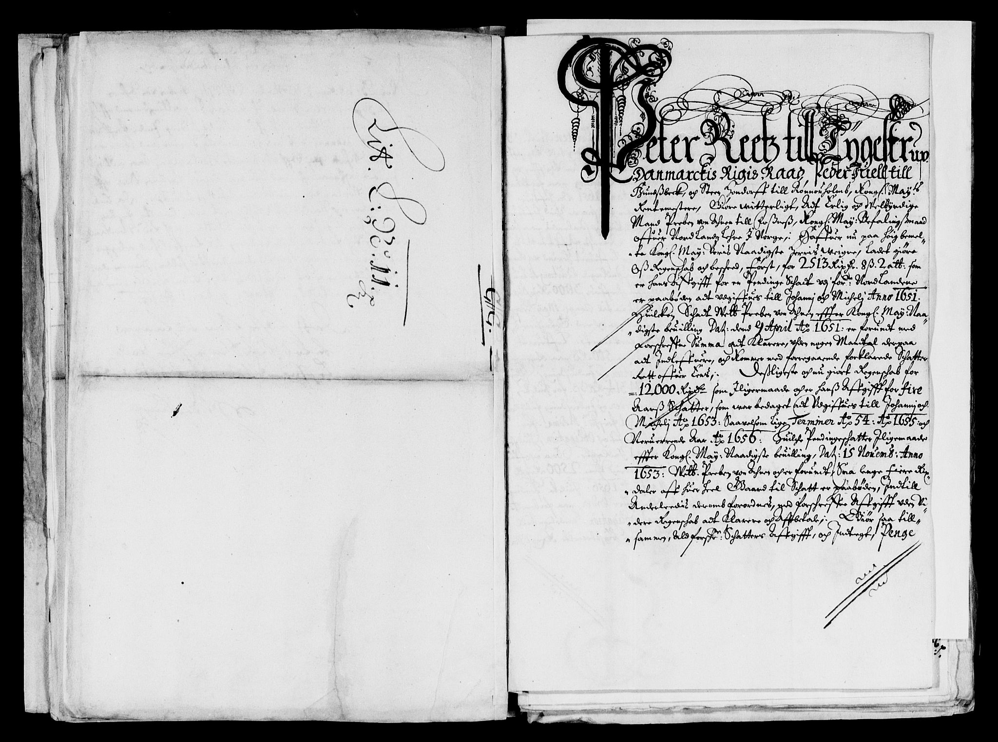 Rentekammeret inntil 1814, Reviderte regnskaper, Lensregnskaper, AV/RA-EA-5023/R/Rb/Rbz/L0038: Nordlandenes len, 1646-1661