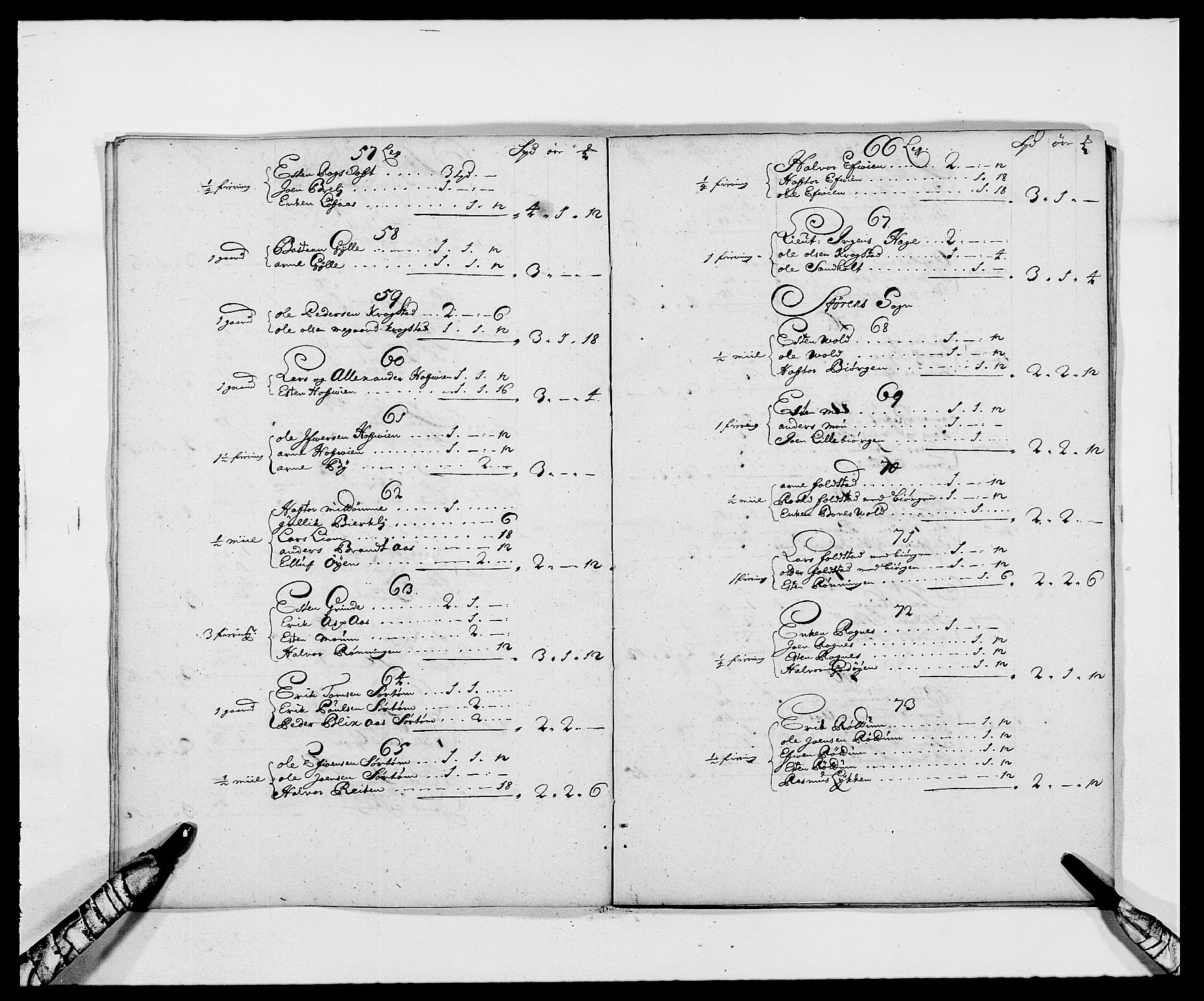 Rentekammeret inntil 1814, Reviderte regnskaper, Fogderegnskap, AV/RA-EA-4092/R59/L3941: Fogderegnskap Gauldal, 1691, s. 100