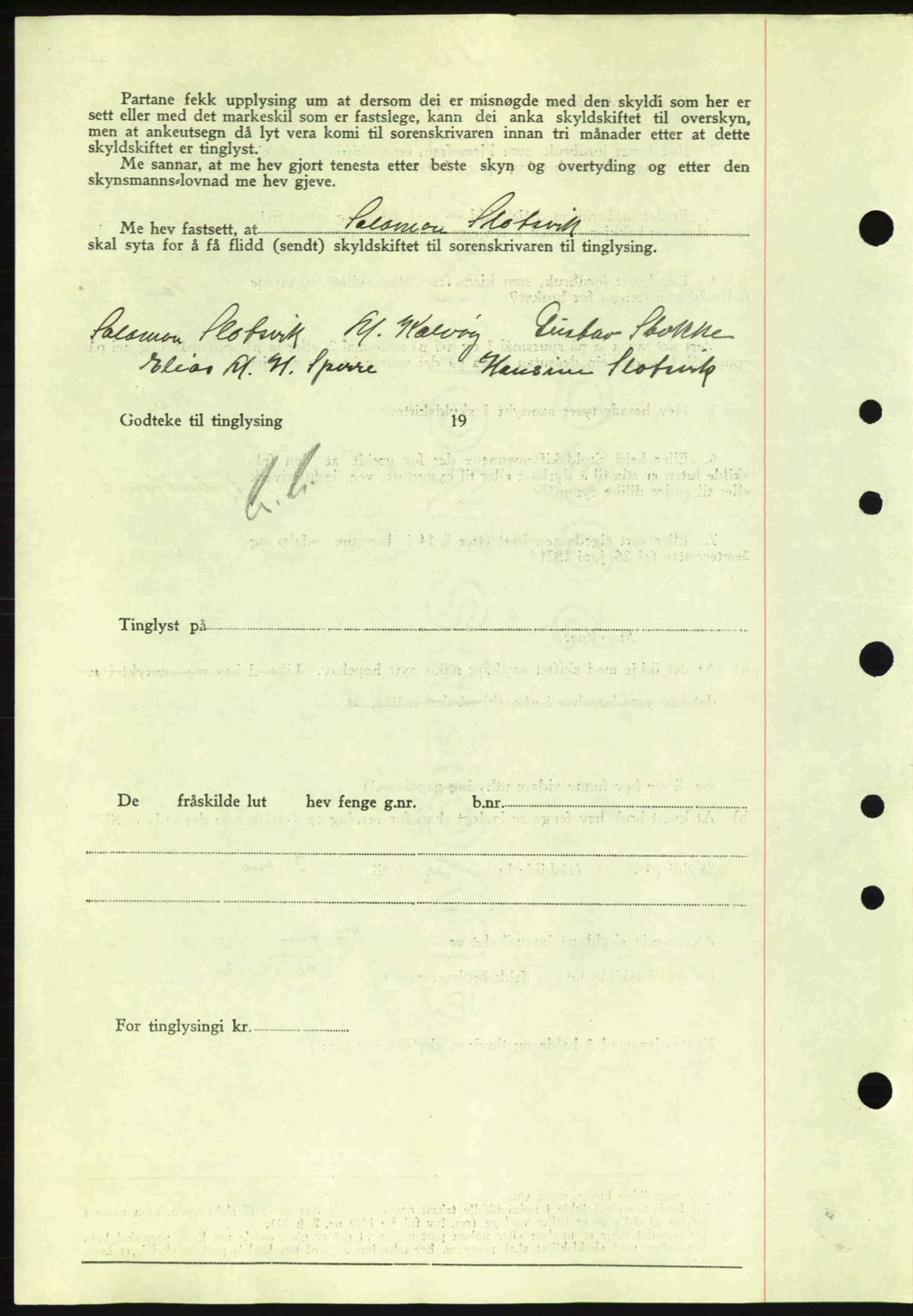 Nordre Sunnmøre sorenskriveri, AV/SAT-A-0006/1/2/2C/2Ca: Pantebok nr. A2, 1936-1937, Dagboknr: 249/1937