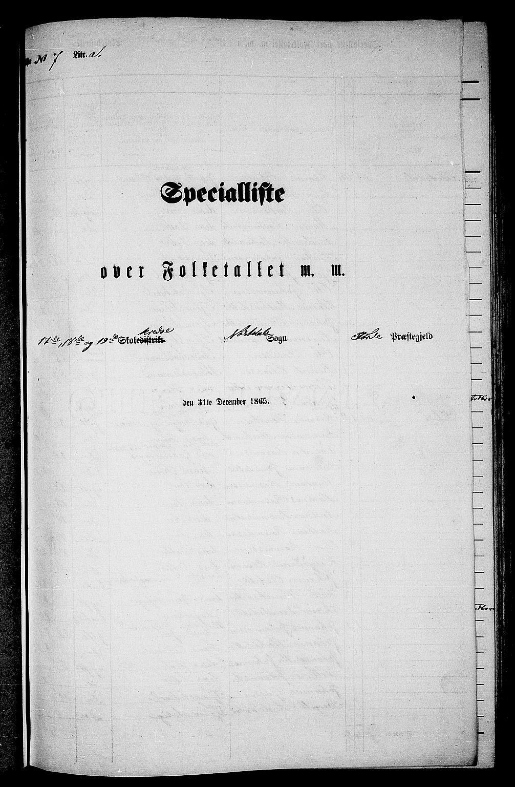 RA, Folketelling 1865 for 1432P Førde prestegjeld, 1865, s. 142