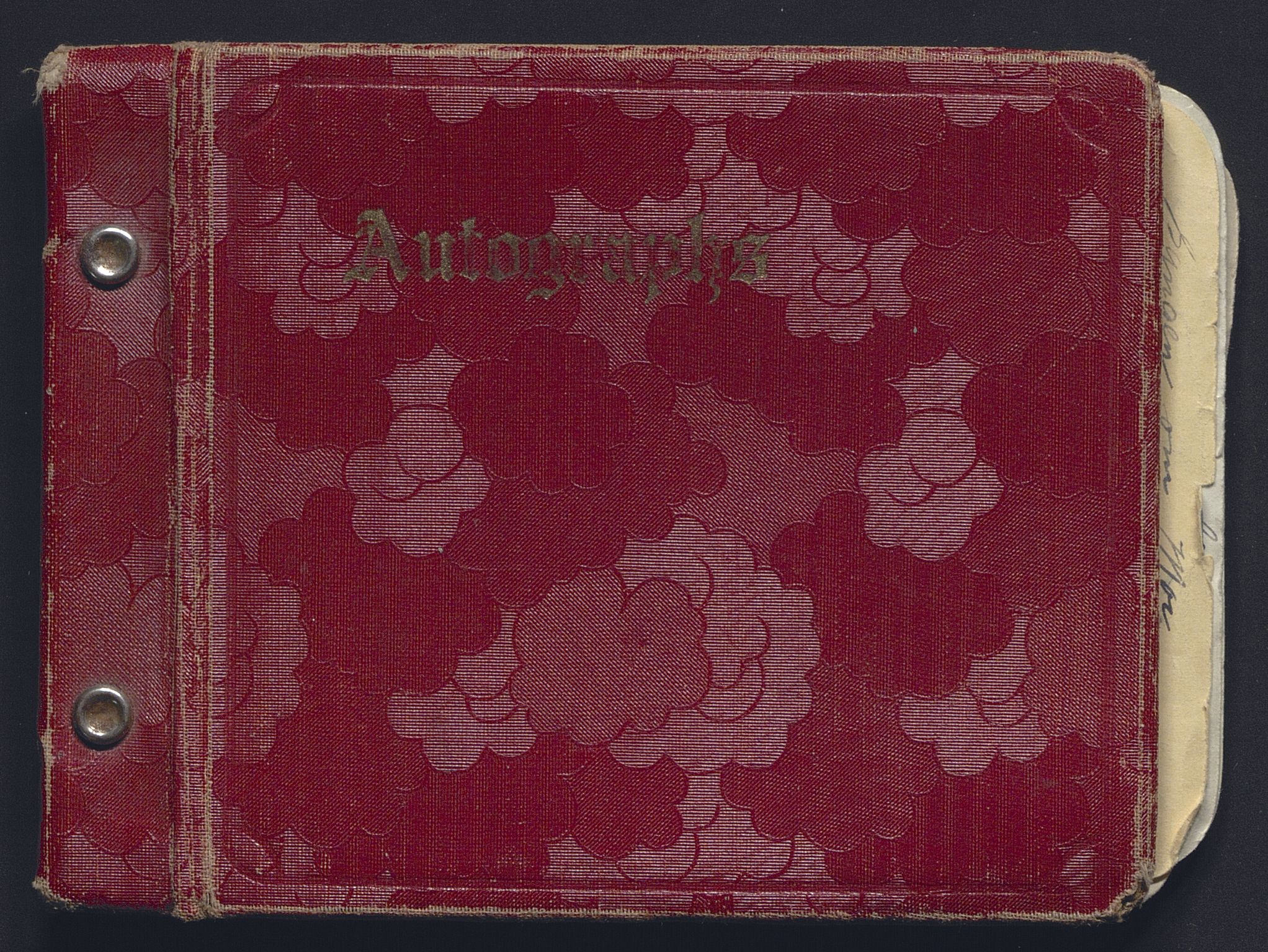  Kolstad, Johanne, RA/PA-2118/F/Fa/L0001/0004: Brev, telegrammer, Scrapbook / Notatbok, adressebok, 1929-1939