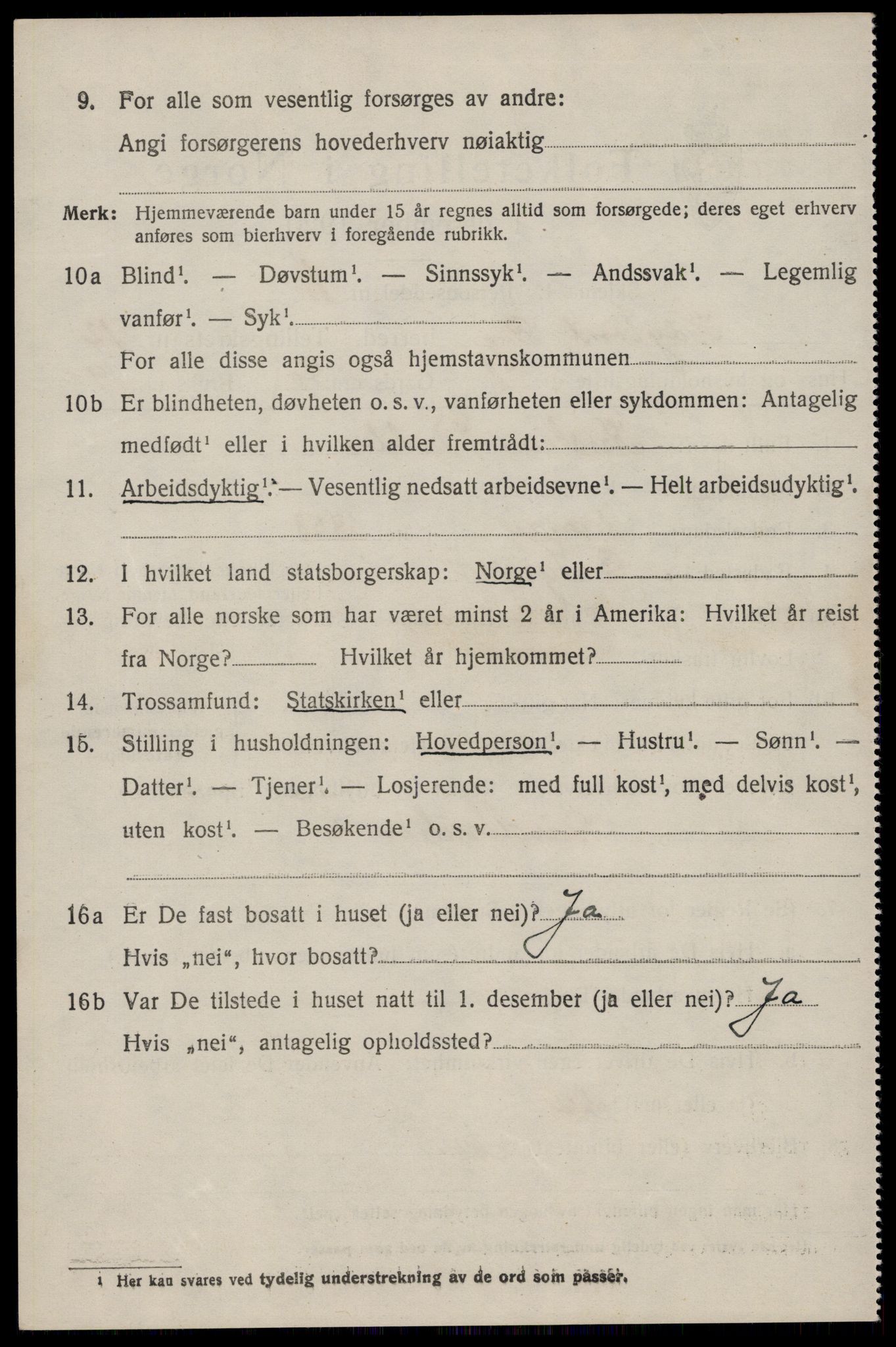 SAST, Folketelling 1920 for 1123 Høyland herred, 1920, s. 9315