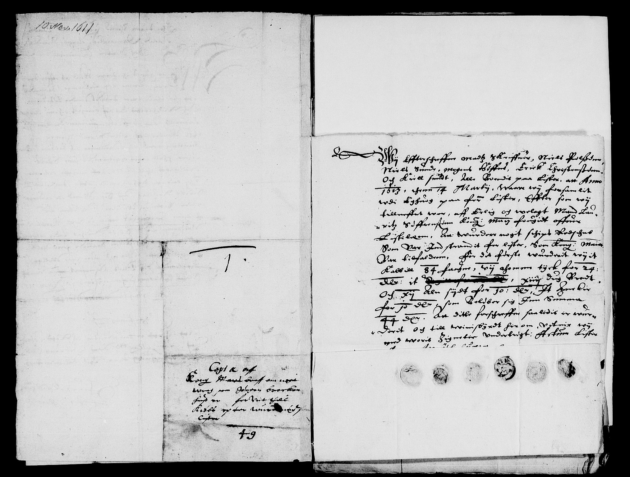 Rentekammeret inntil 1814, Reviderte regnskaper, Lensregnskaper, AV/RA-EA-5023/R/Rb/Rbr/L0003: Lista len, 1611-1614