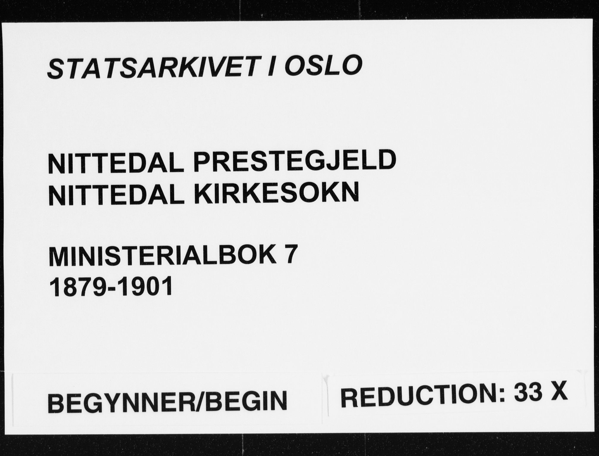 Nittedal prestekontor Kirkebøker, SAO/A-10365a/F/Fa/L0007: Ministerialbok nr. I 7, 1879-1901