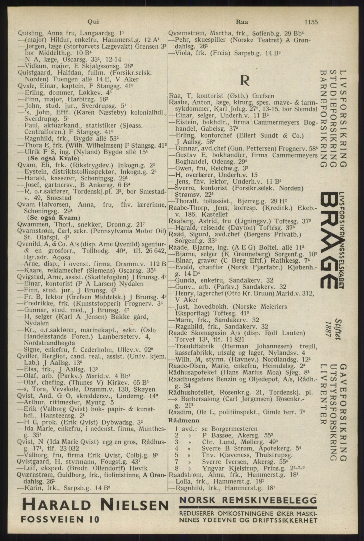 Kristiania/Oslo adressebok, PUBL/-, 1934, s. 1155