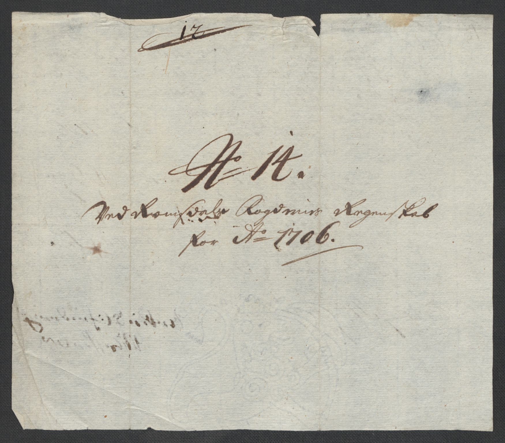 Rentekammeret inntil 1814, Reviderte regnskaper, Fogderegnskap, AV/RA-EA-4092/R55/L3657: Fogderegnskap Romsdal, 1706, s. 128