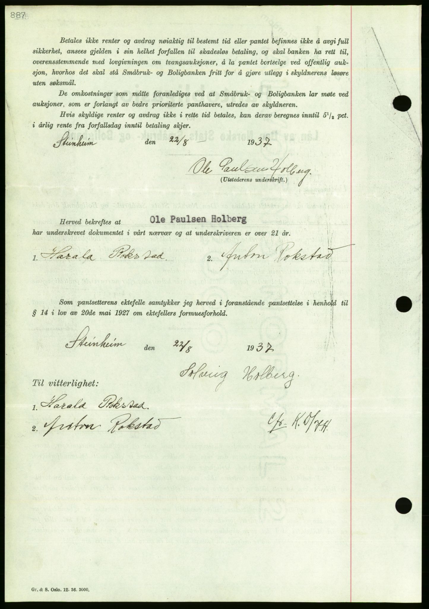 Nordmøre sorenskriveri, AV/SAT-A-4132/1/2/2Ca/L0091: Pantebok nr. B81, 1937-1937, Dagboknr: 2136/1937