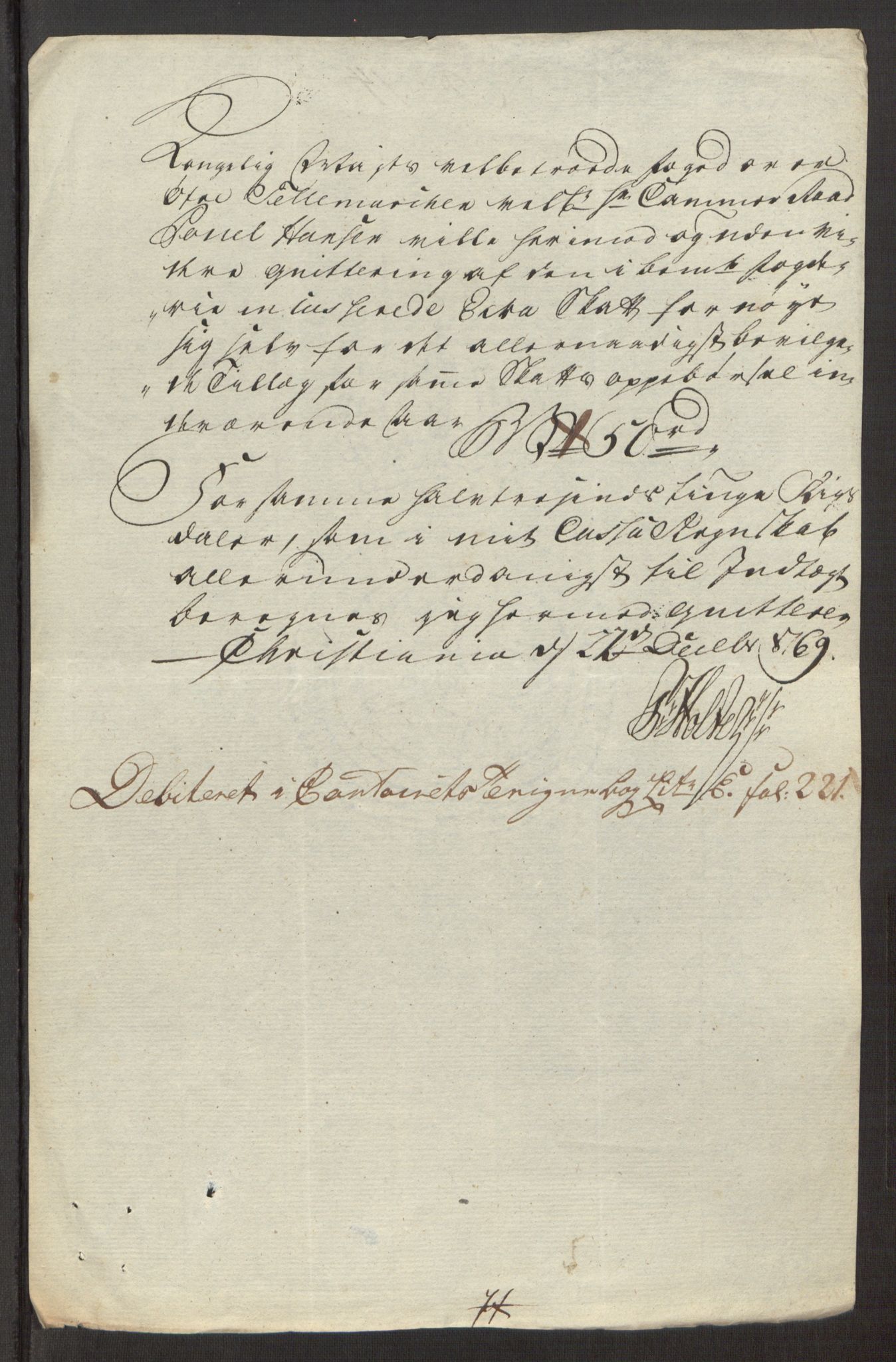 Rentekammeret inntil 1814, Reviderte regnskaper, Fogderegnskap, AV/RA-EA-4092/R38/L2293: Ekstraskatten Øvre Telemark, 1762-1770, s. 404