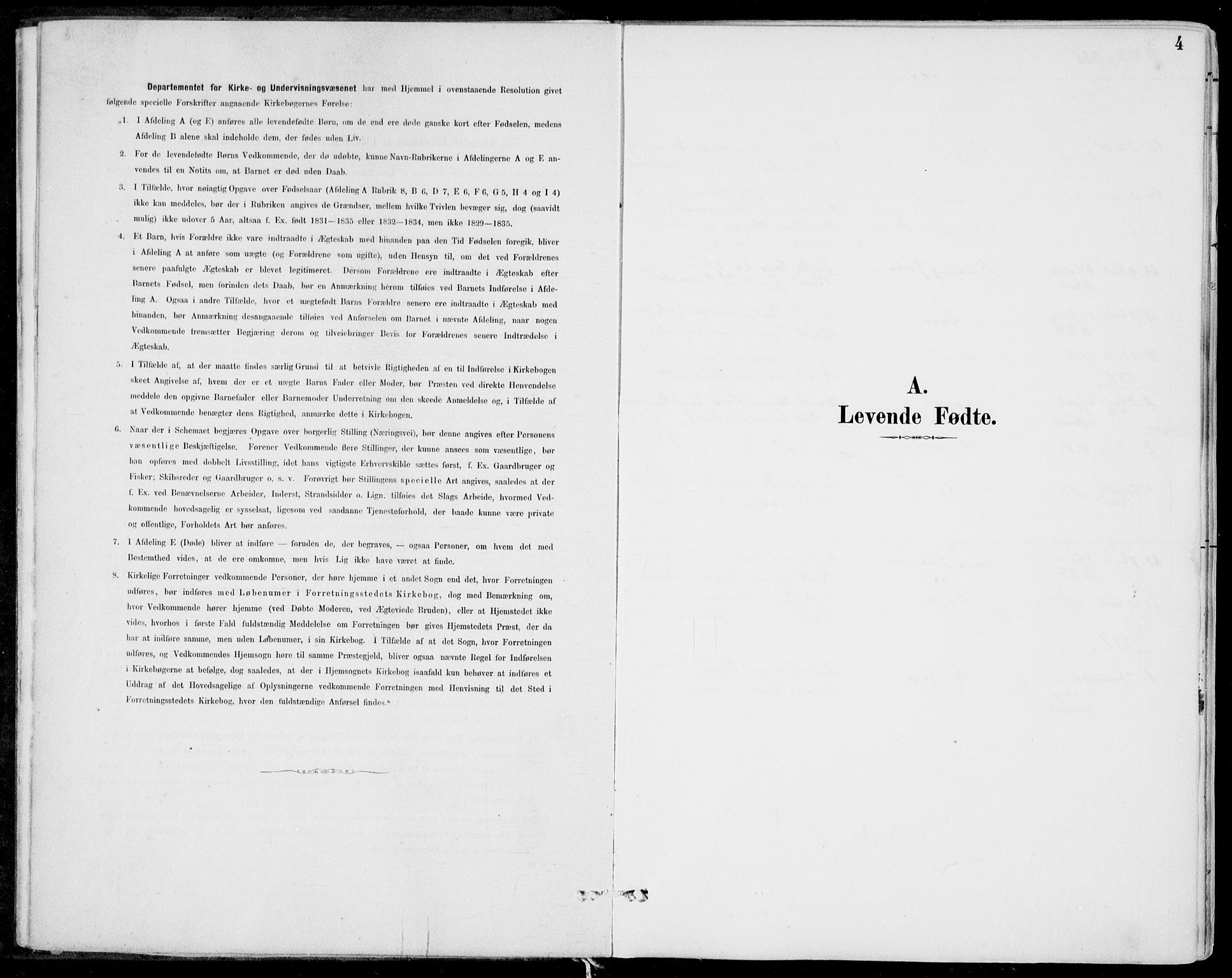 Strandebarm sokneprestembete, AV/SAB-A-78401/H/Haa: Ministerialbok nr. E  1, 1886-1908, s. 4