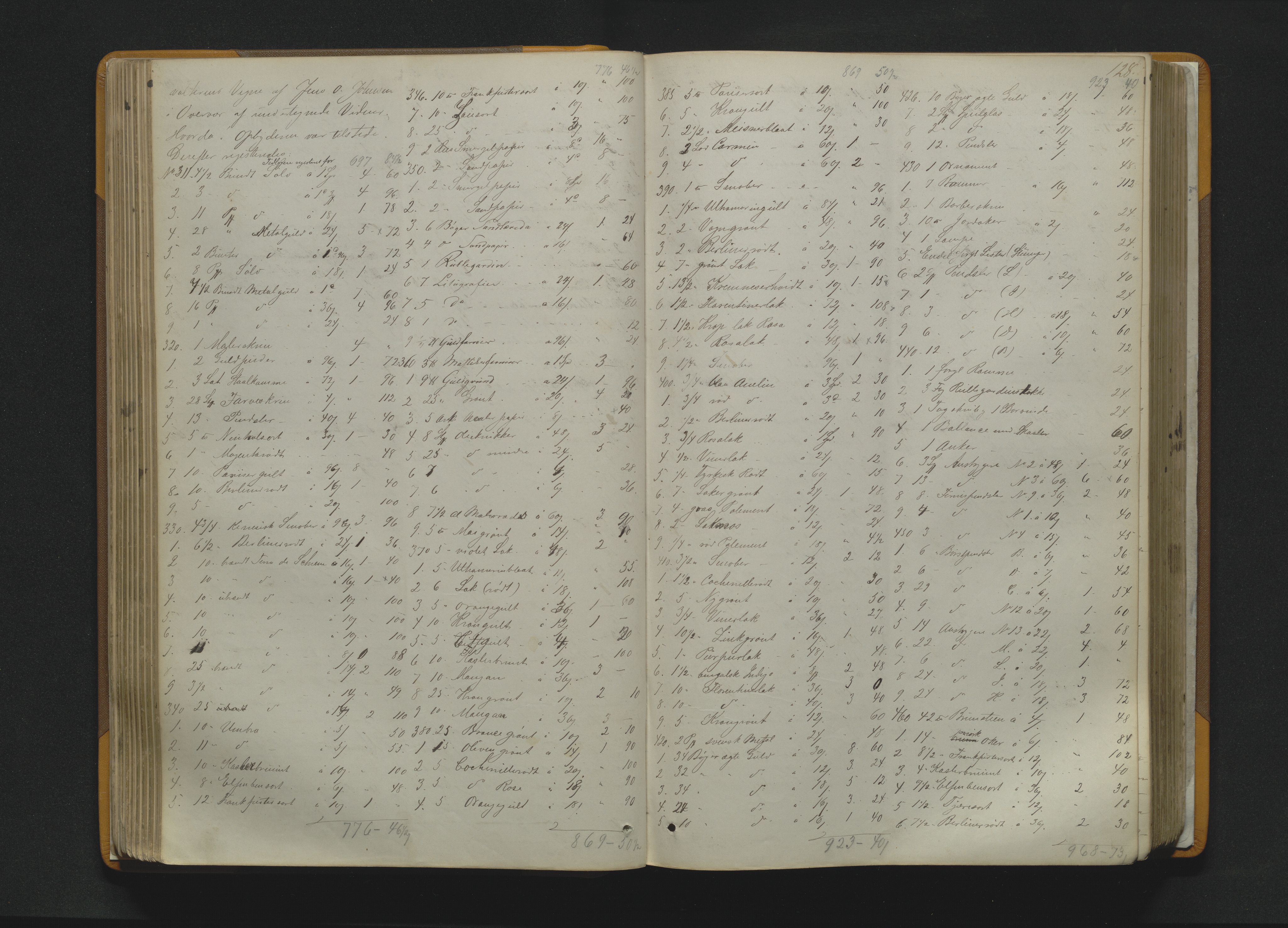 Drammen byfogd, AV/SAKO-A-222/H/Hb/Hbb/L0002: Registreringsprotokoll., 1867-1877