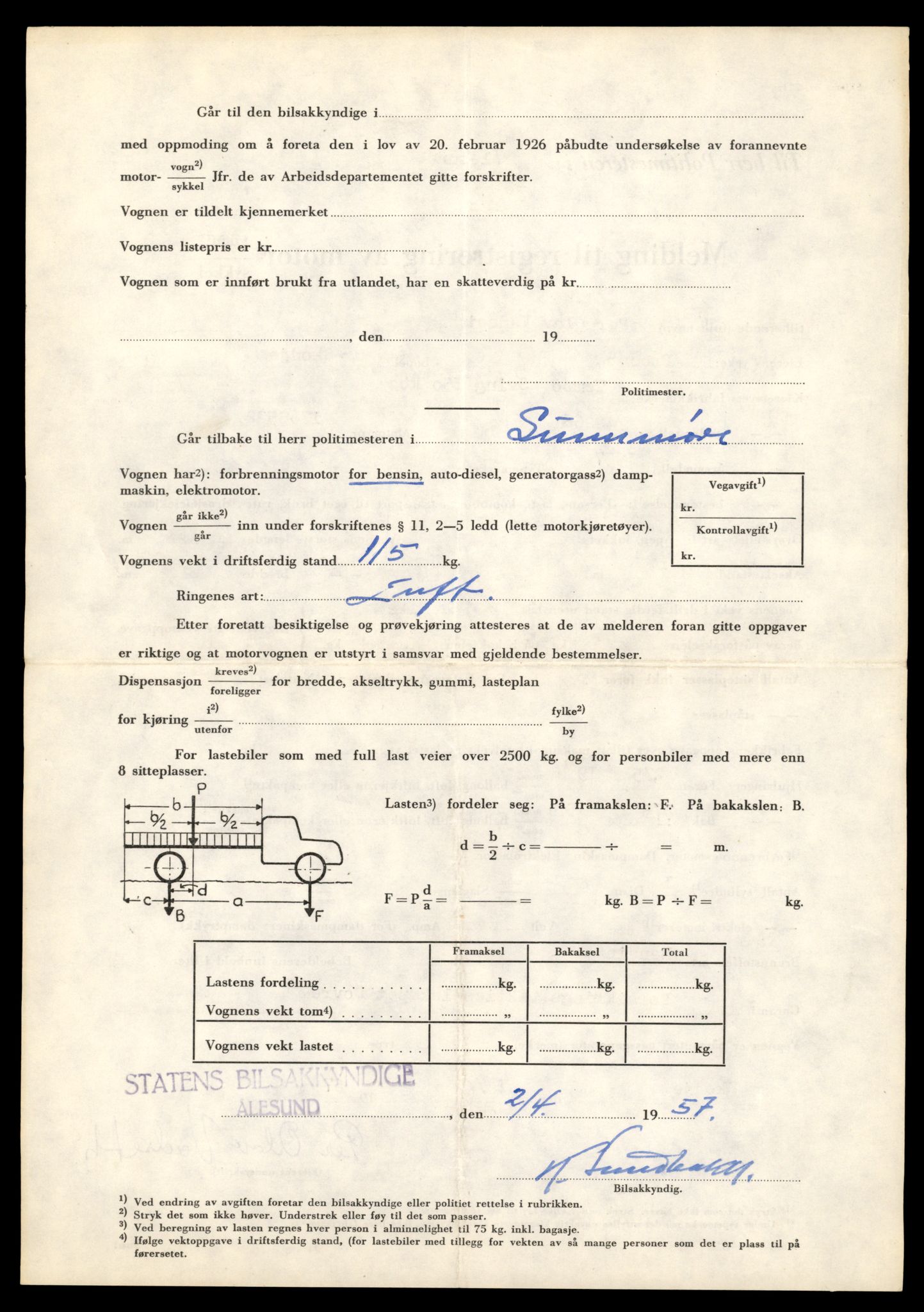 Møre og Romsdal vegkontor - Ålesund trafikkstasjon, AV/SAT-A-4099/F/Fe/L0037: Registreringskort for kjøretøy T 13031 - T 13179, 1927-1998, s. 1308