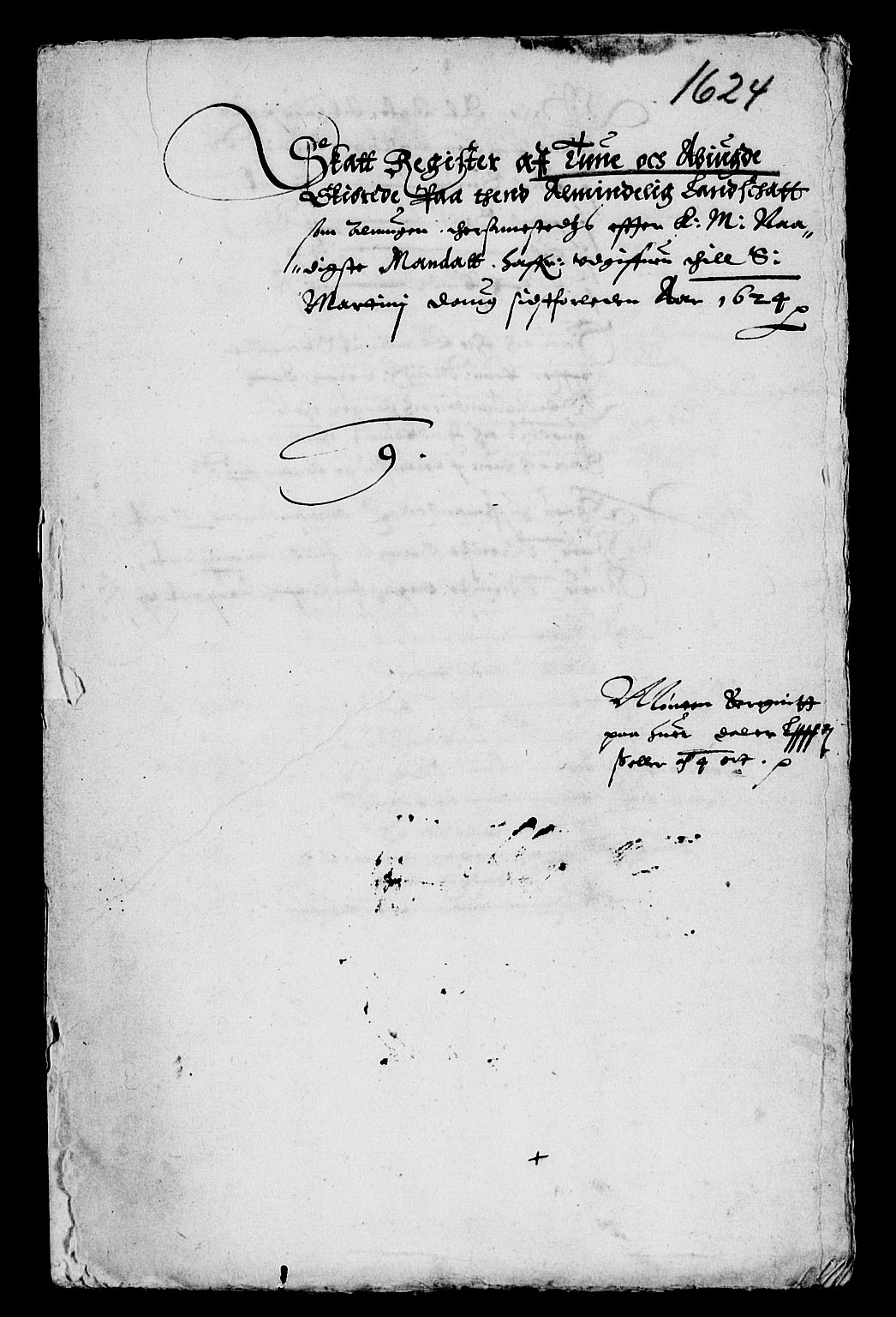 Rentekammeret inntil 1814, Reviderte regnskaper, Lensregnskaper, AV/RA-EA-5023/R/Rb/Rba/L0070: Akershus len, 1624