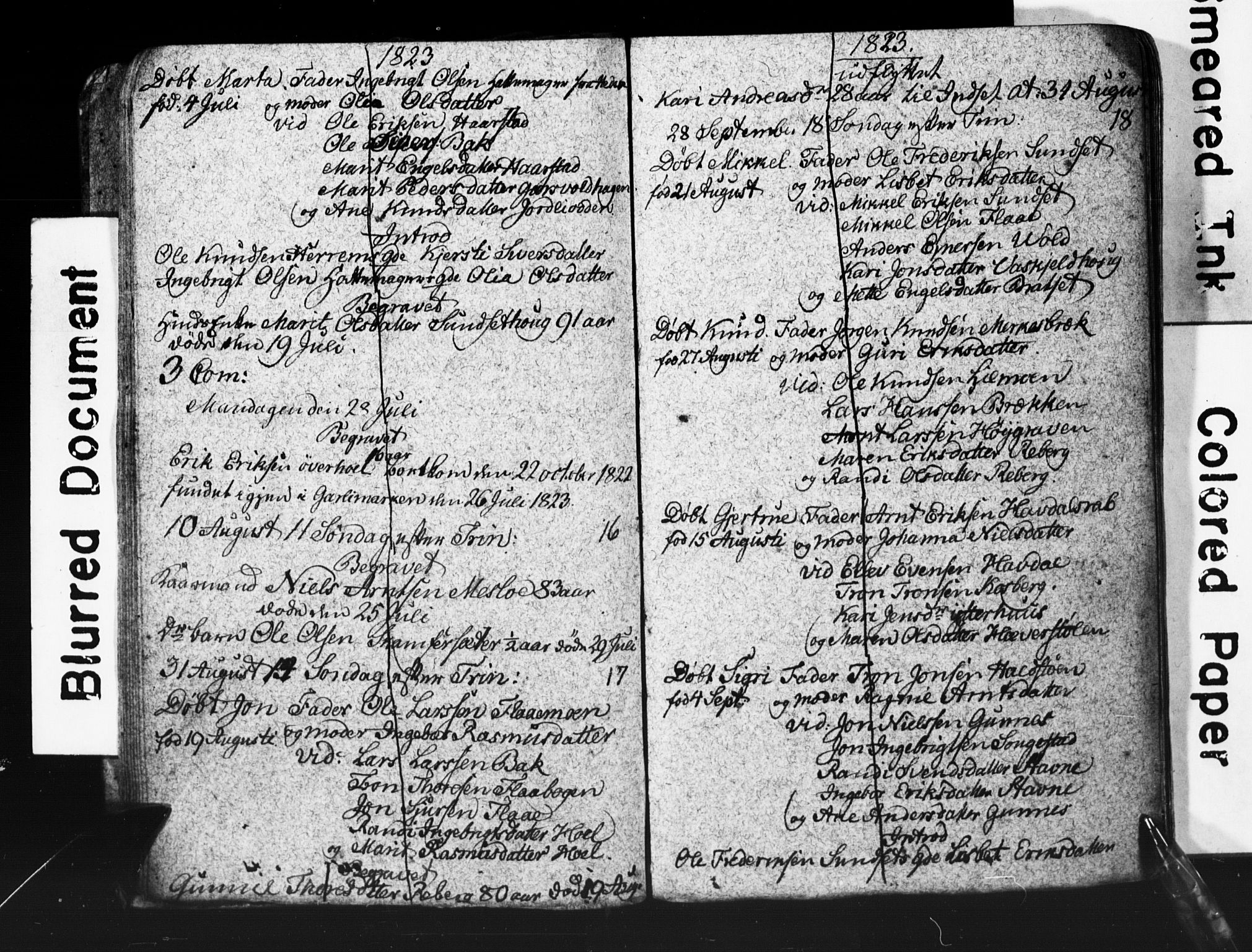 Ministerialprotokoller, klokkerbøker og fødselsregistre - Sør-Trøndelag, AV/SAT-A-1456/674/L0883: Klokkerbok nr. 674C10, 1822-1829
